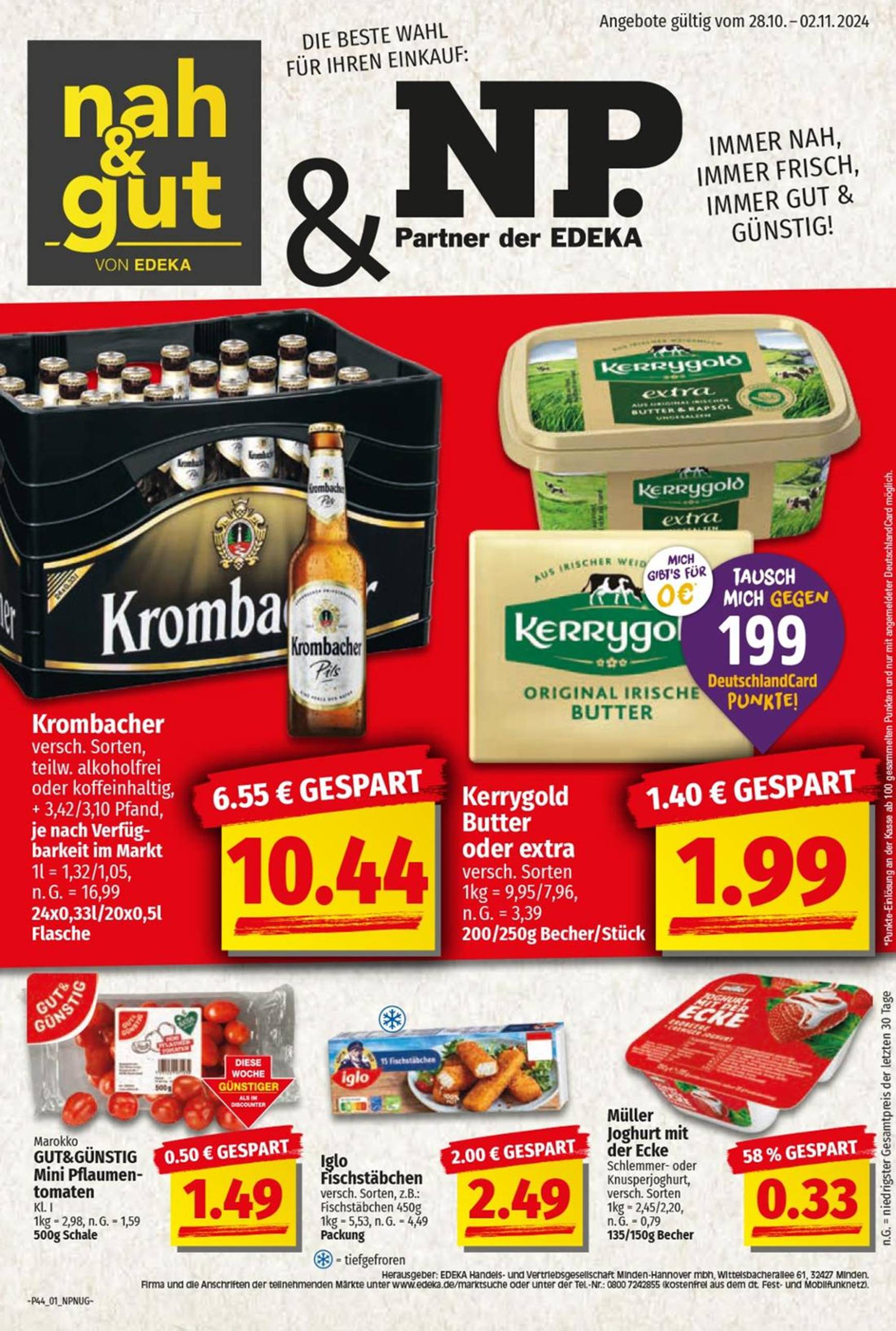 NP - Edeka-Prospekt gültig von 28.10. bis 02.11.