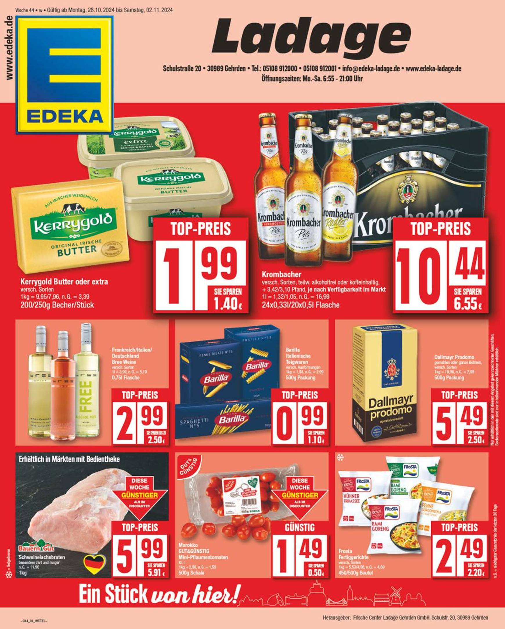 NP - Edeka - Gehrden-Prospekt gültig von 28.10. bis 02.11.