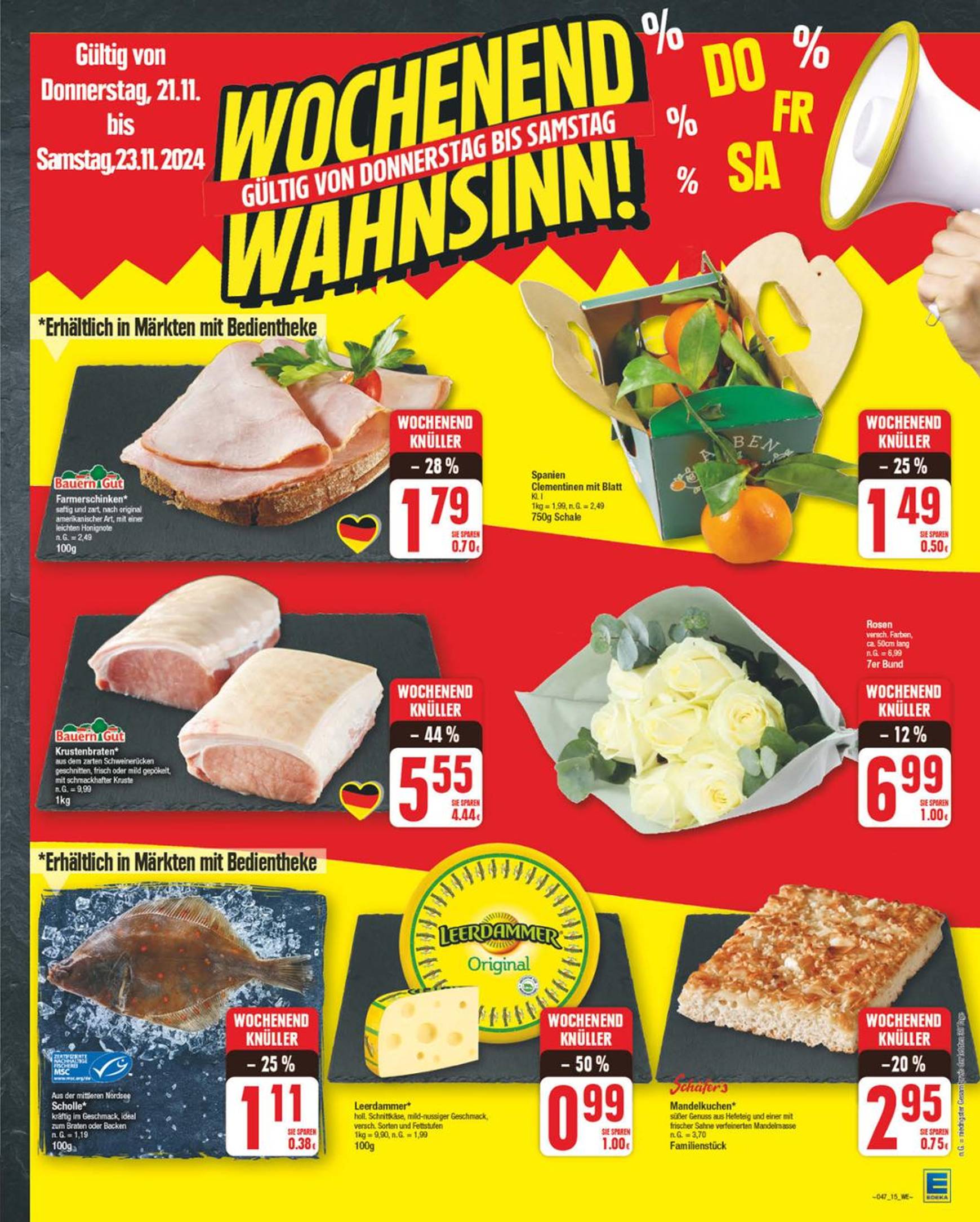 NP - Edeka - Wenningsen-Prospekt gültig von 18.11. bis 23.11. 17