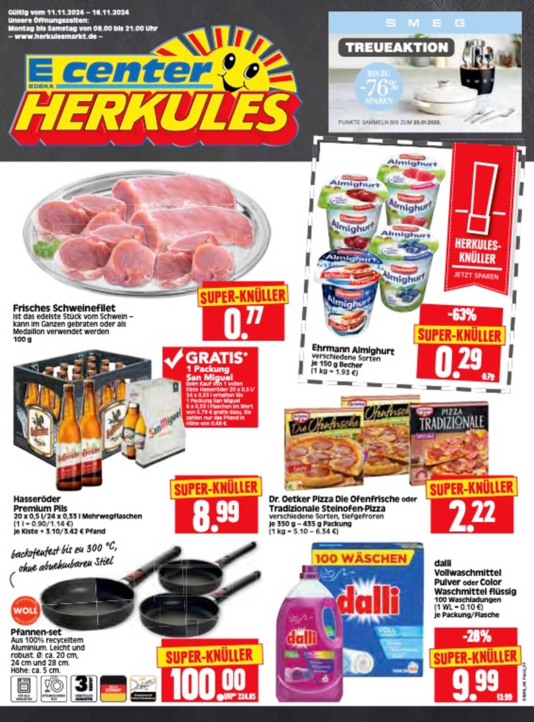 Herkules-Prospekt gültig von 11.11. bis 16.11.