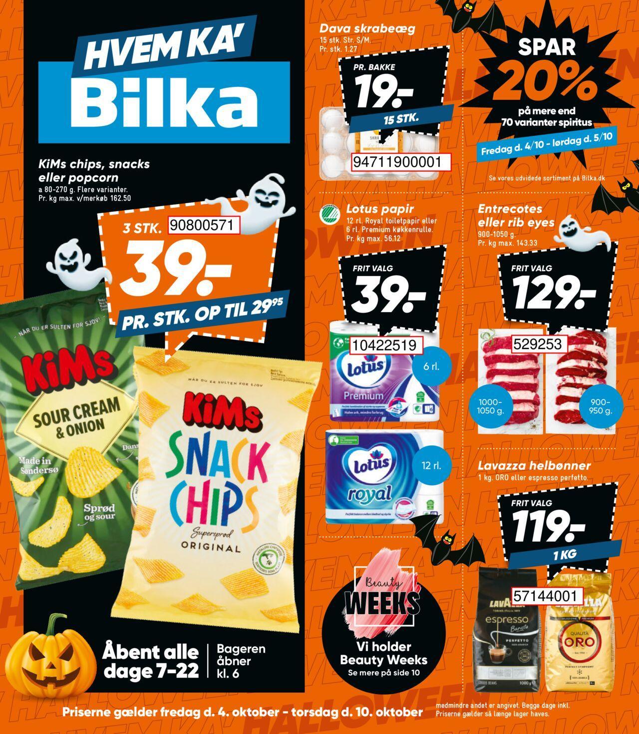 Bilka - Tilbudsavis 04/10/2024 - 10/10/2024