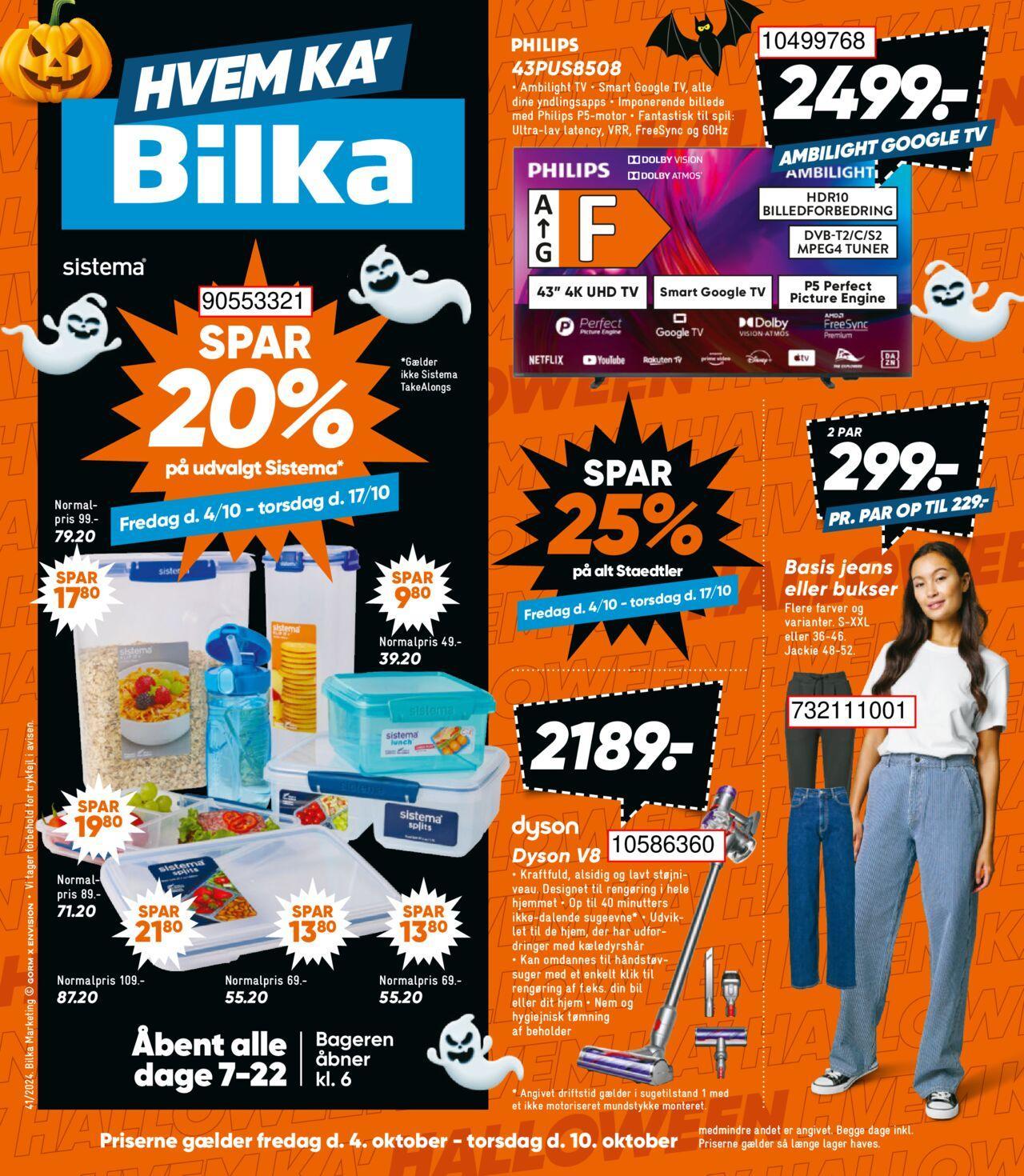 Bilka - Nonfood 04/10/2024 - 10/10/2024