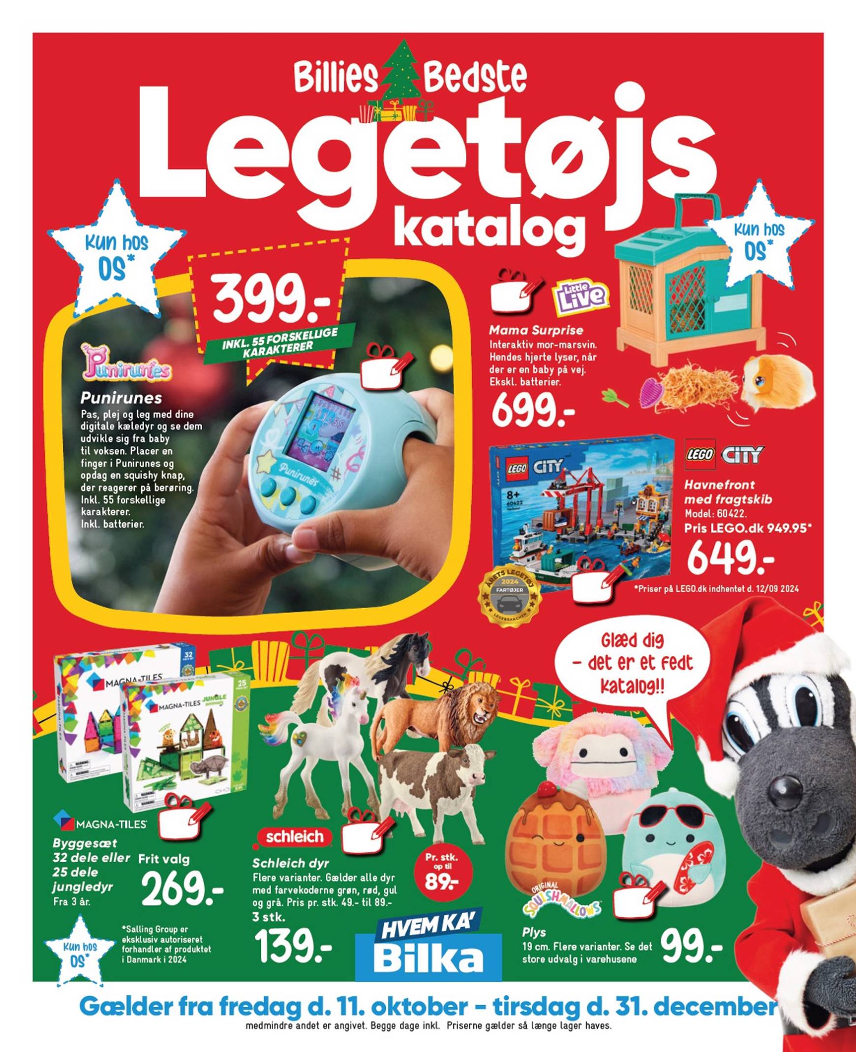 Bilka - Legetøjs katalog tilbudsavis gyldig fra 11.10. - 31.12.