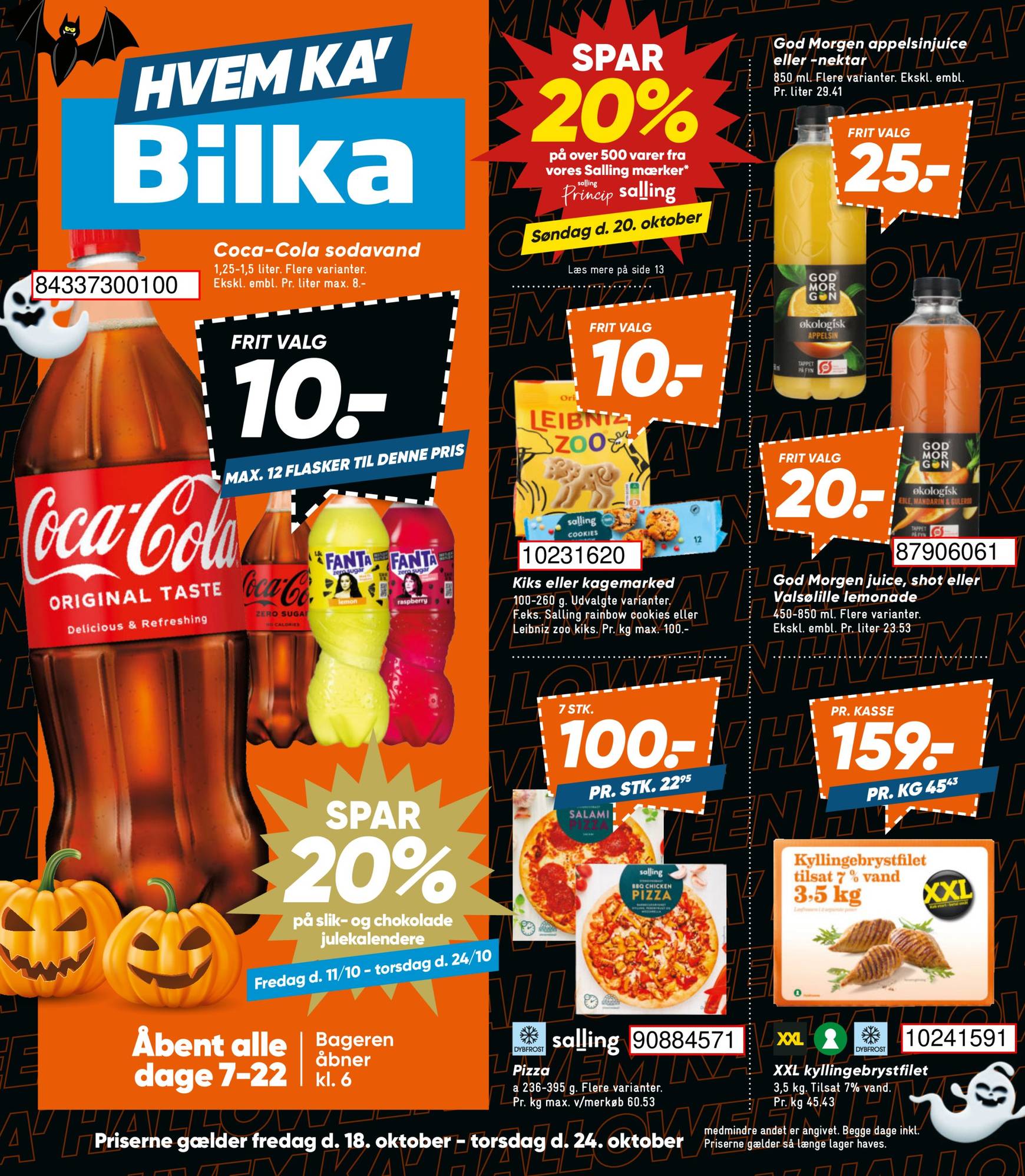 Bilka tilbudsavis gyldig fra 18.10. - 24.10.