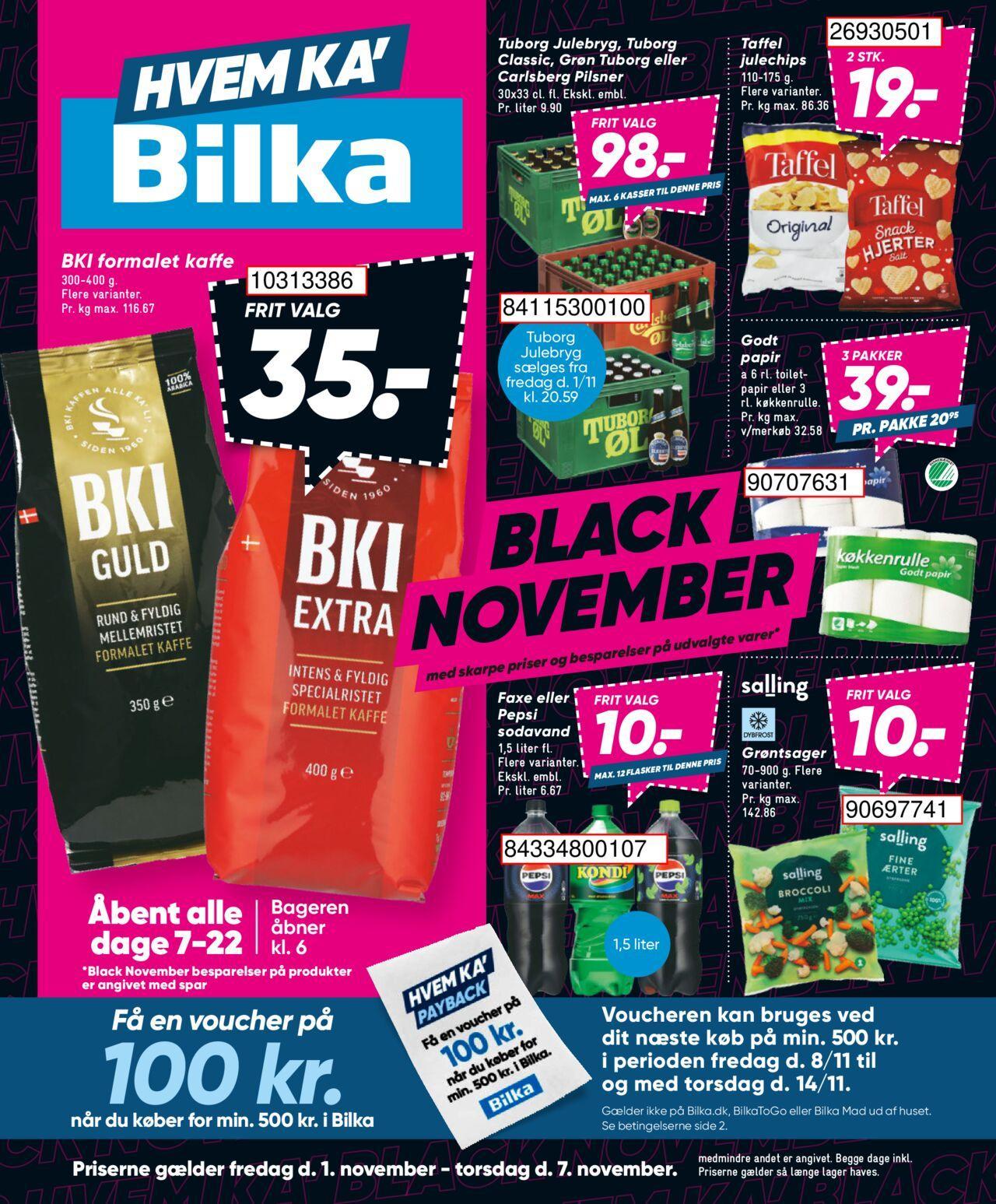 Bilka tilbudsavis - Black Friday 01/11/2024 - 07/11/2024