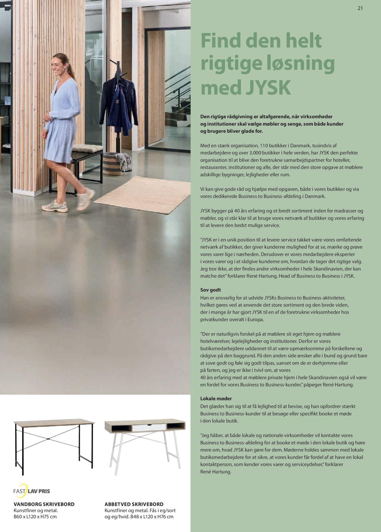 JYSK - Business to business fra tirsdag 08/10/2024 21