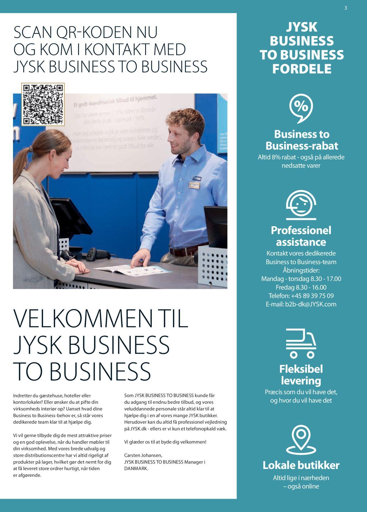 JYSK - Business to business fra tirsdag 08/10/2024 3