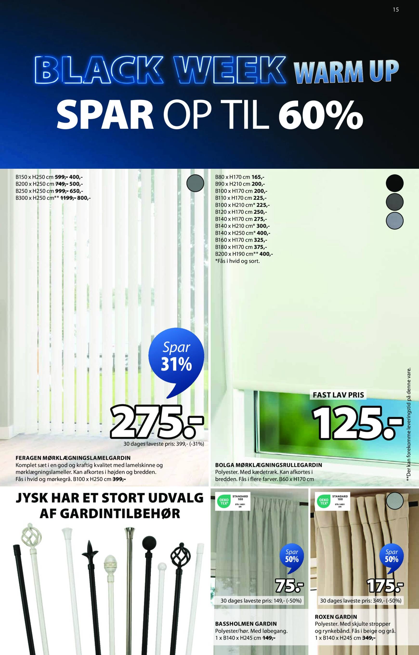 JYSK - Black Friday tilbudsavis gyldig fra 15.11. - 24.11. 15