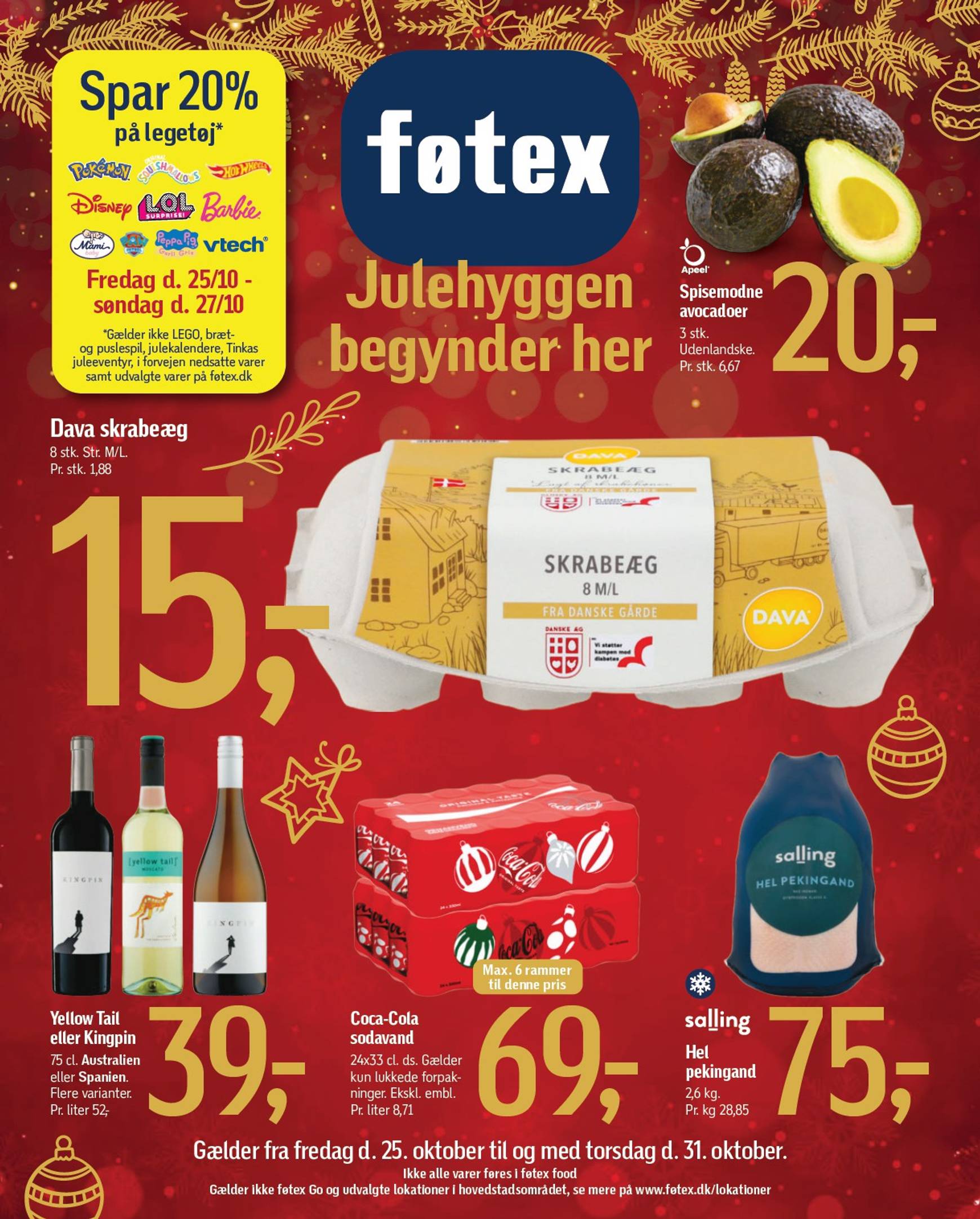 Føtex tilbudsavis gyldig fra 25.10. - 31.10.