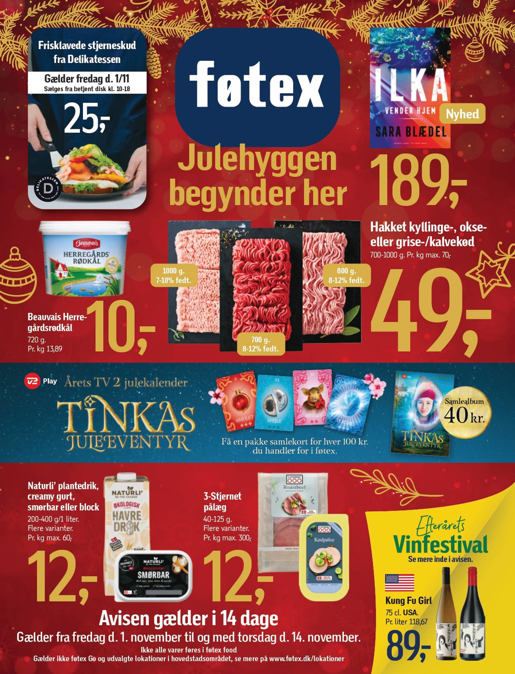 Føtex tilbudsavis gyldig fra 01.11. - 14.11.