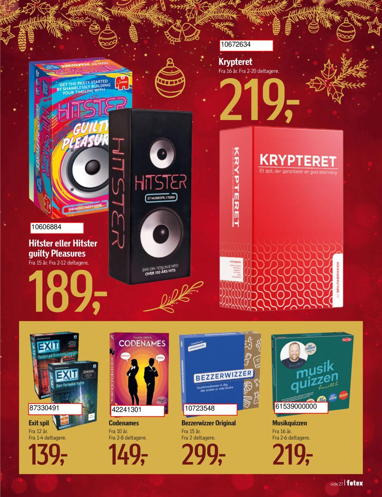 Føtex - Bøger og spil katalog 01/11/2024 - 23/12/2024 27