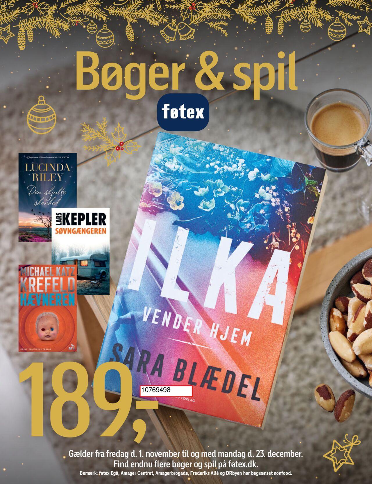 Føtex - Bøger og spil katalog 01/11/2024 - 23/12/2024