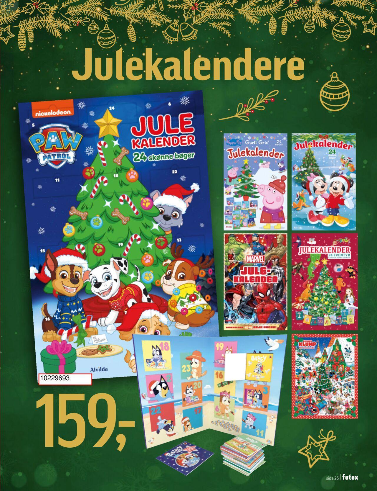 Føtex - Bøger og spil katalog 01/11/2024 - 23/12/2024 23