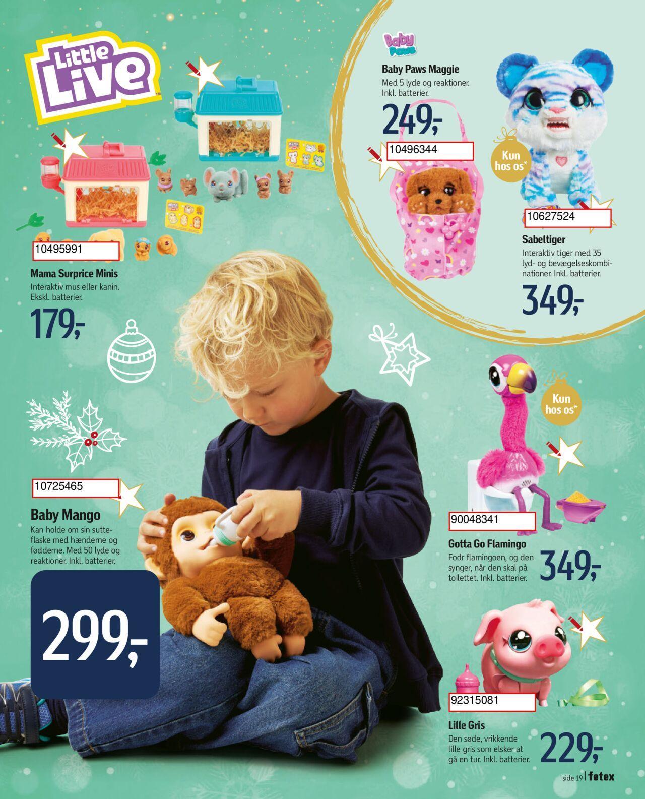 Føtex - Legetøjskatalog 14/10/2024 - 31/12/2024 19