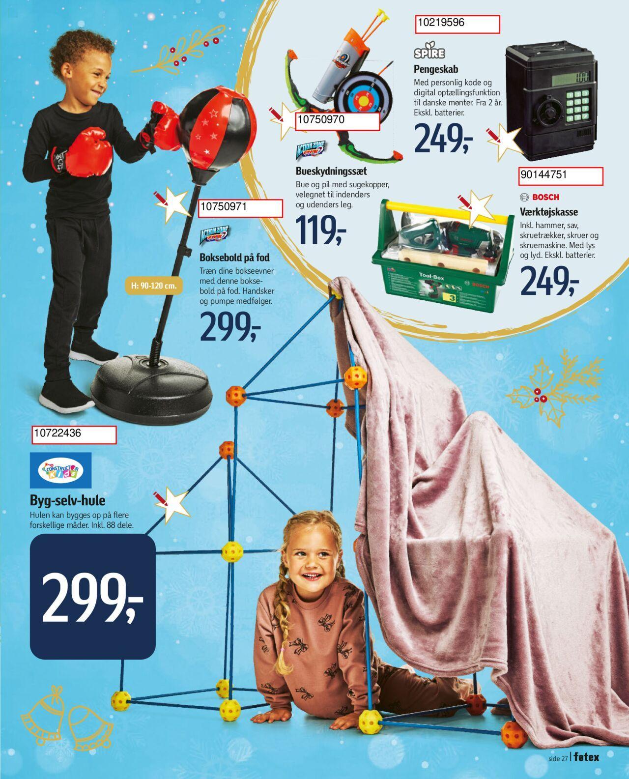 Føtex - Legetøjskatalog 14/10/2024 - 31/12/2024 27