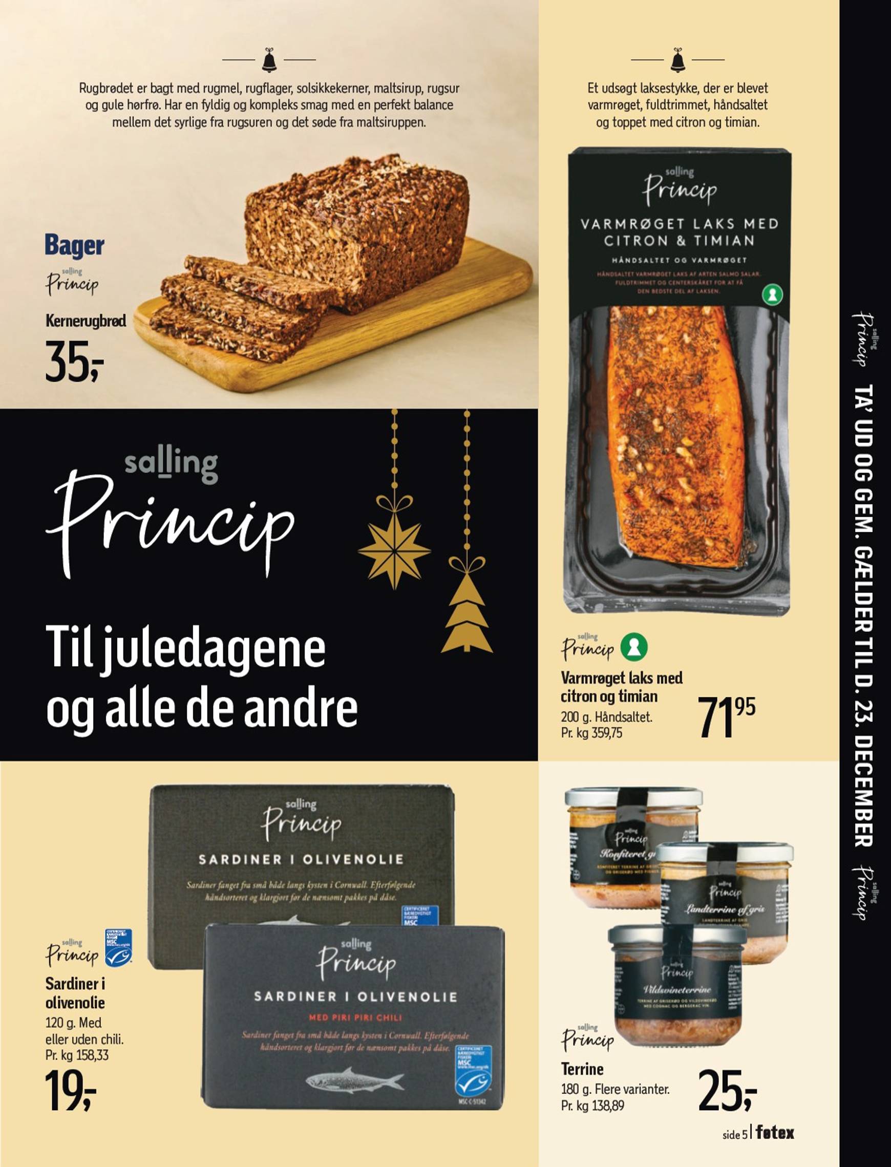 Føtex - Salling Princip katalog tilbudsavis gyldig fra 15.11. - 23.12. 5