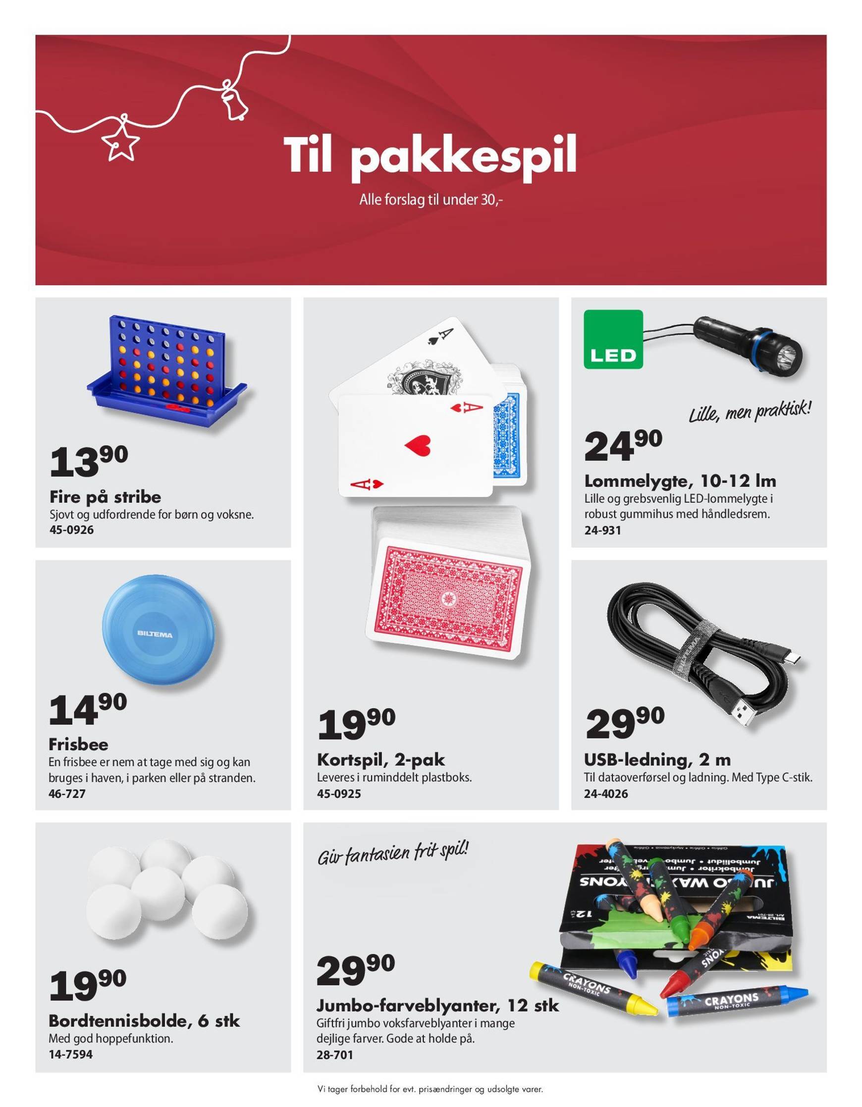 Biltema tilbudsavis gyldig fra 18.11. - 24.11. 26