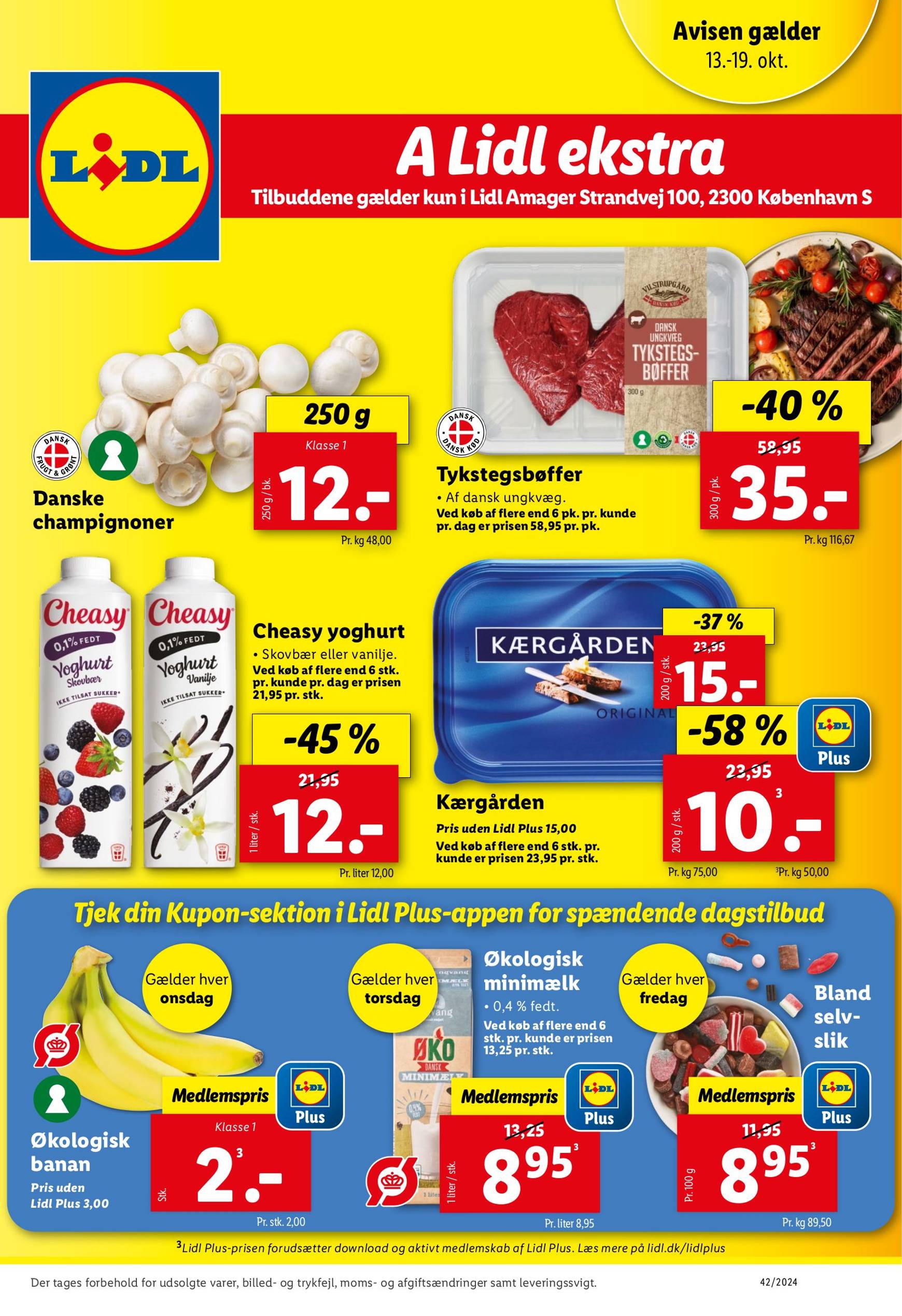 Lidl - København tilbudsavis gyldig fra 13.10. - 19.10.