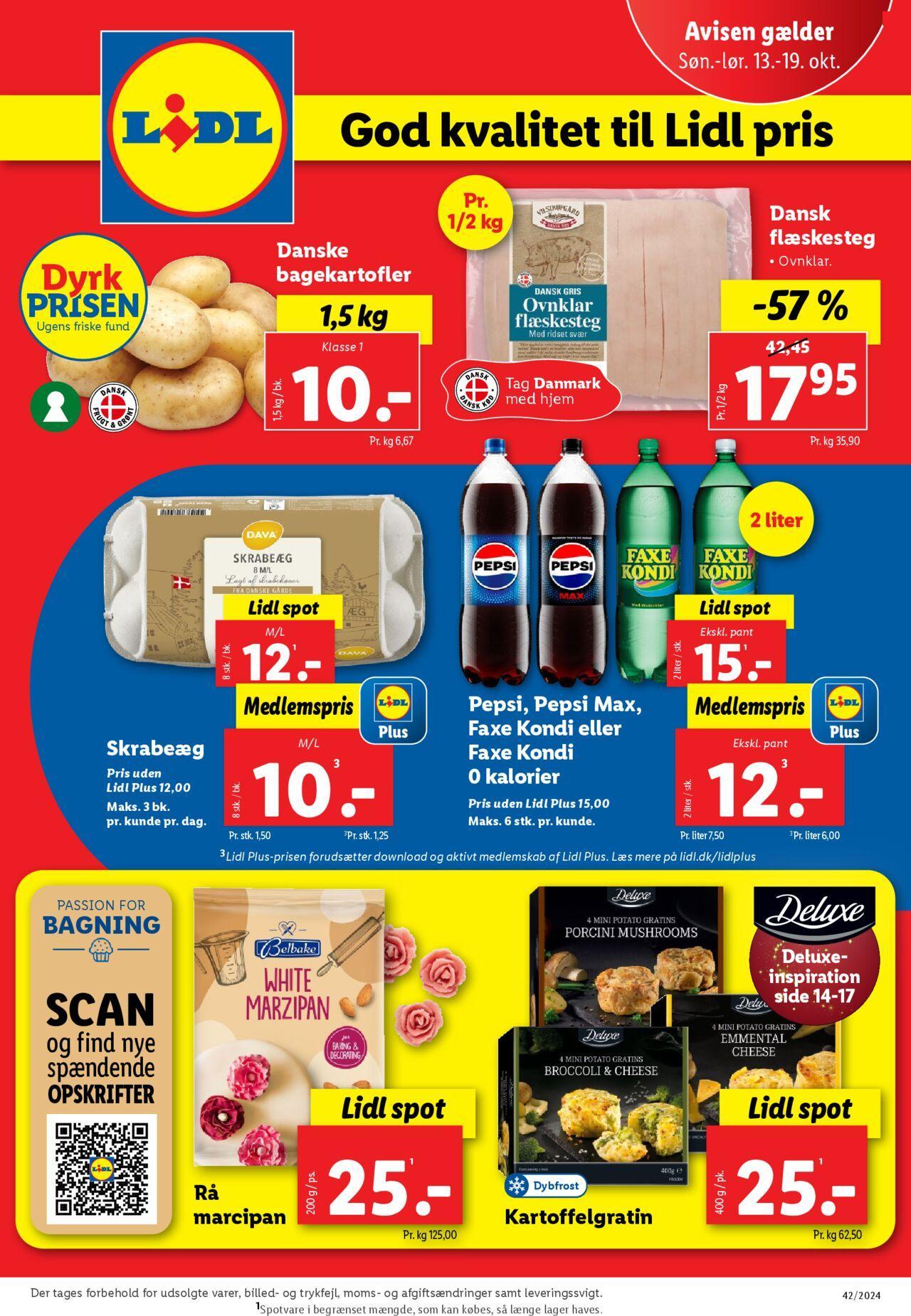 Lidl - Tilbudsavis 13/10/2024 - 19/10/2024