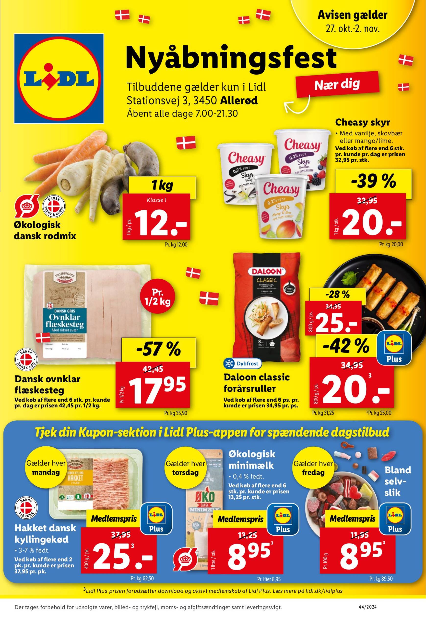 Lidl - Allered tilbudsavis gyldig fra 27.10. - 02.11.