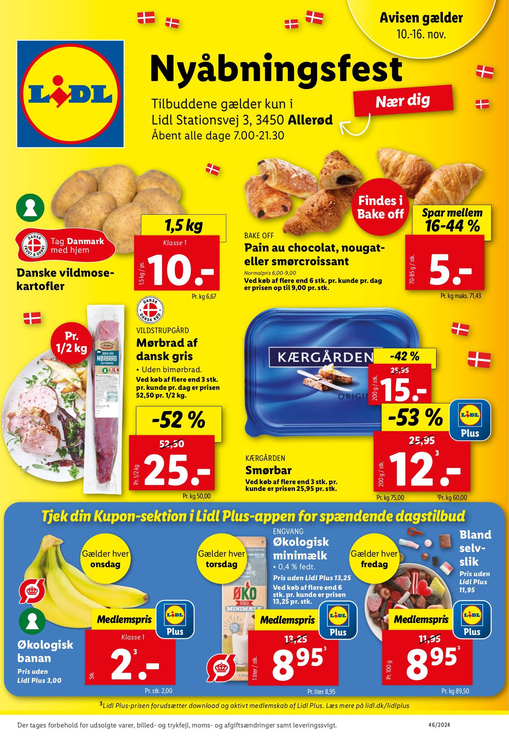 Lidl - Allerød tilbudsavis gyldig fra 10.11. - 16.11.