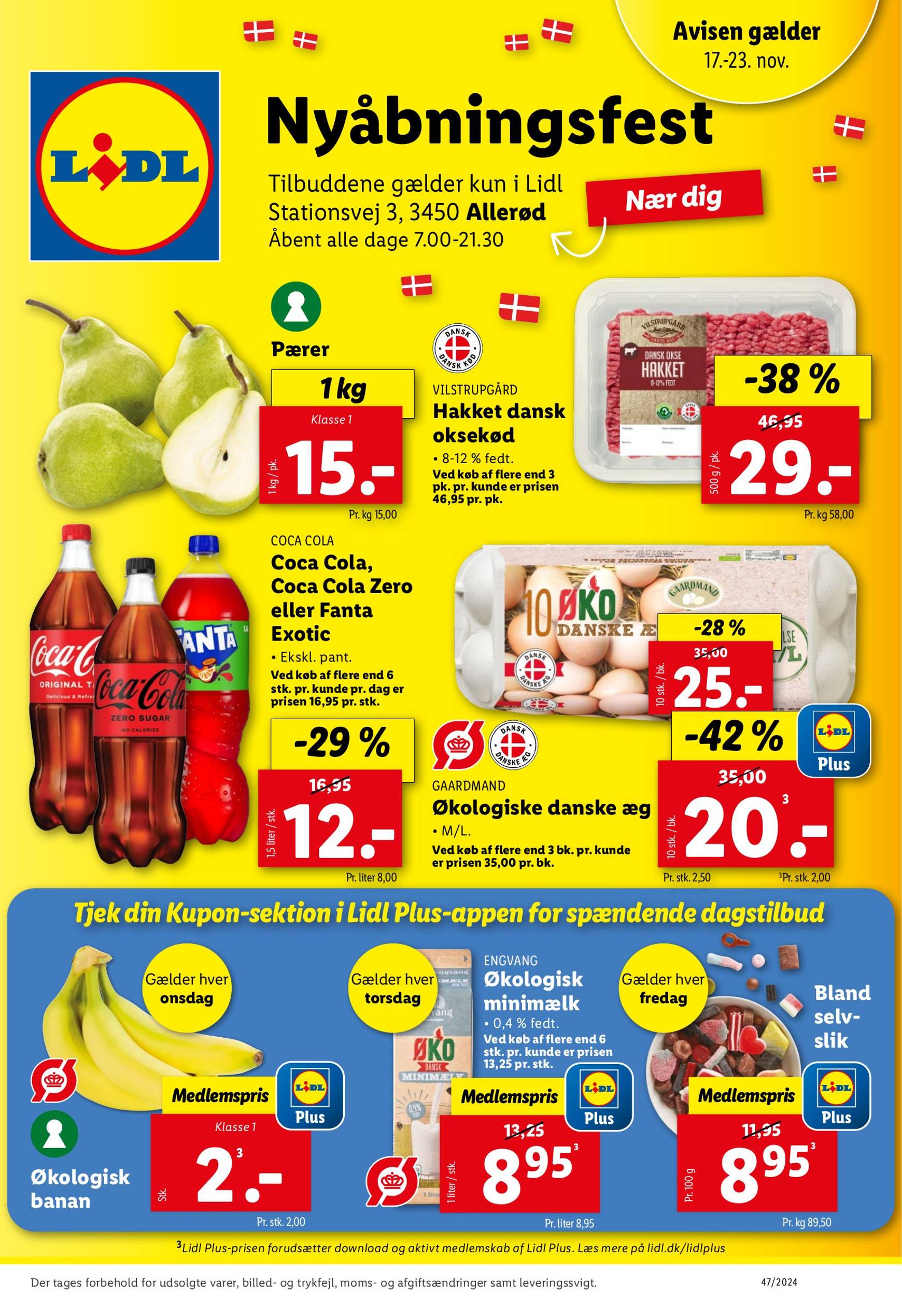 Lidl - Allerød tilbudsavis gyldig fra 17.11. - 23.11.