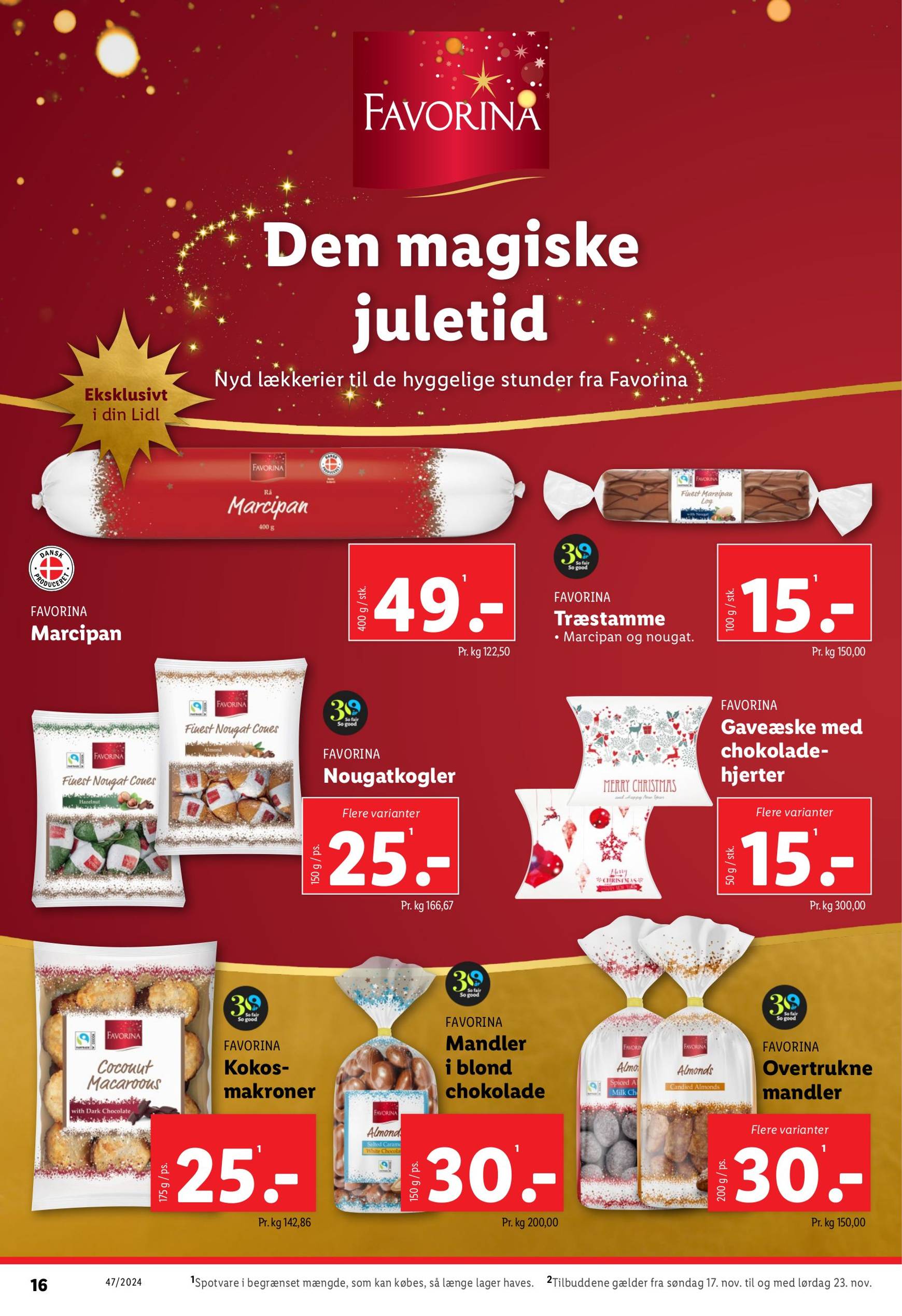 Lidl tilbudsavis gyldig fra 17.11. - 23.11. 16