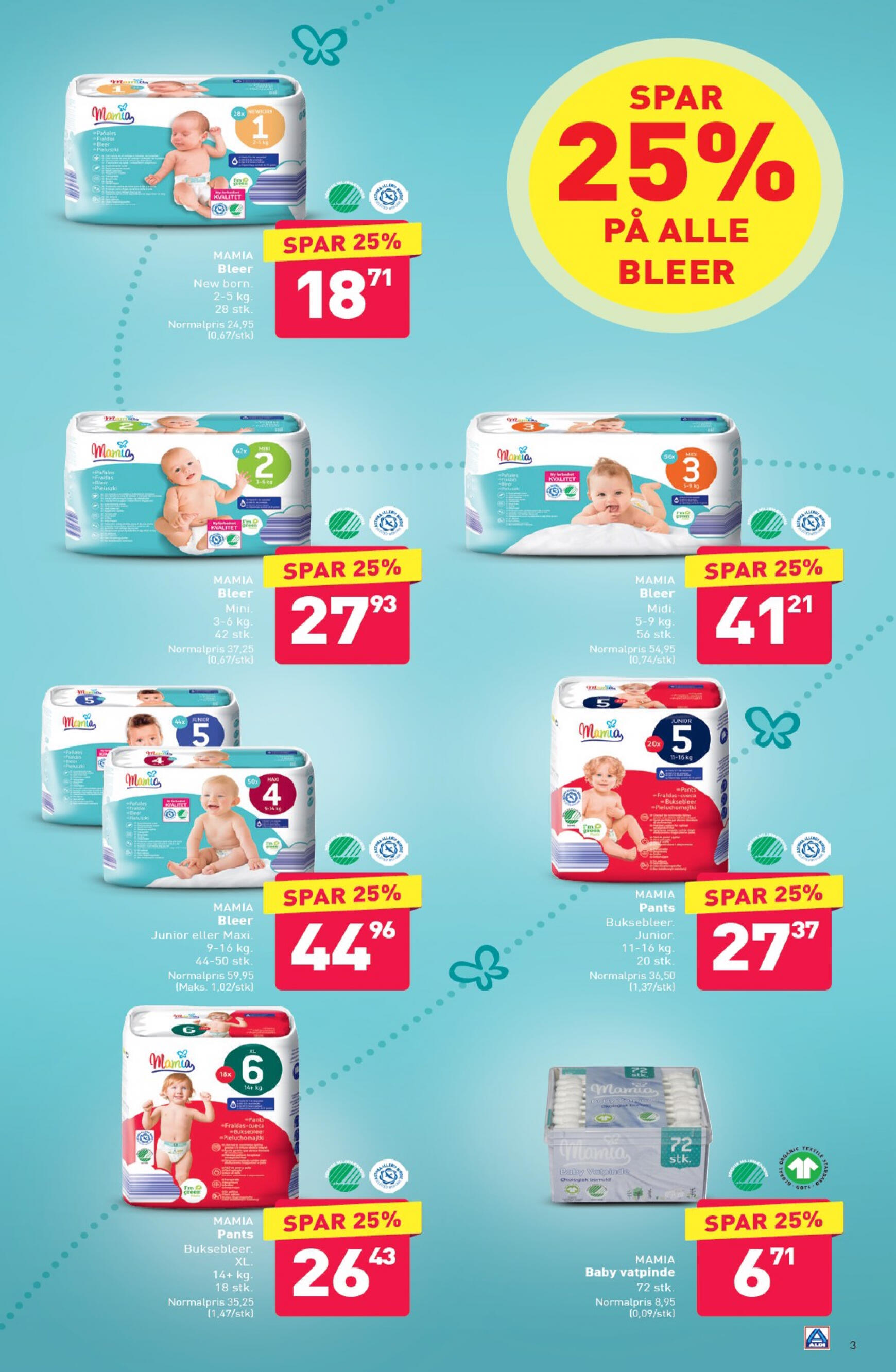 Aldi folder fra Fredag 17.11. 3