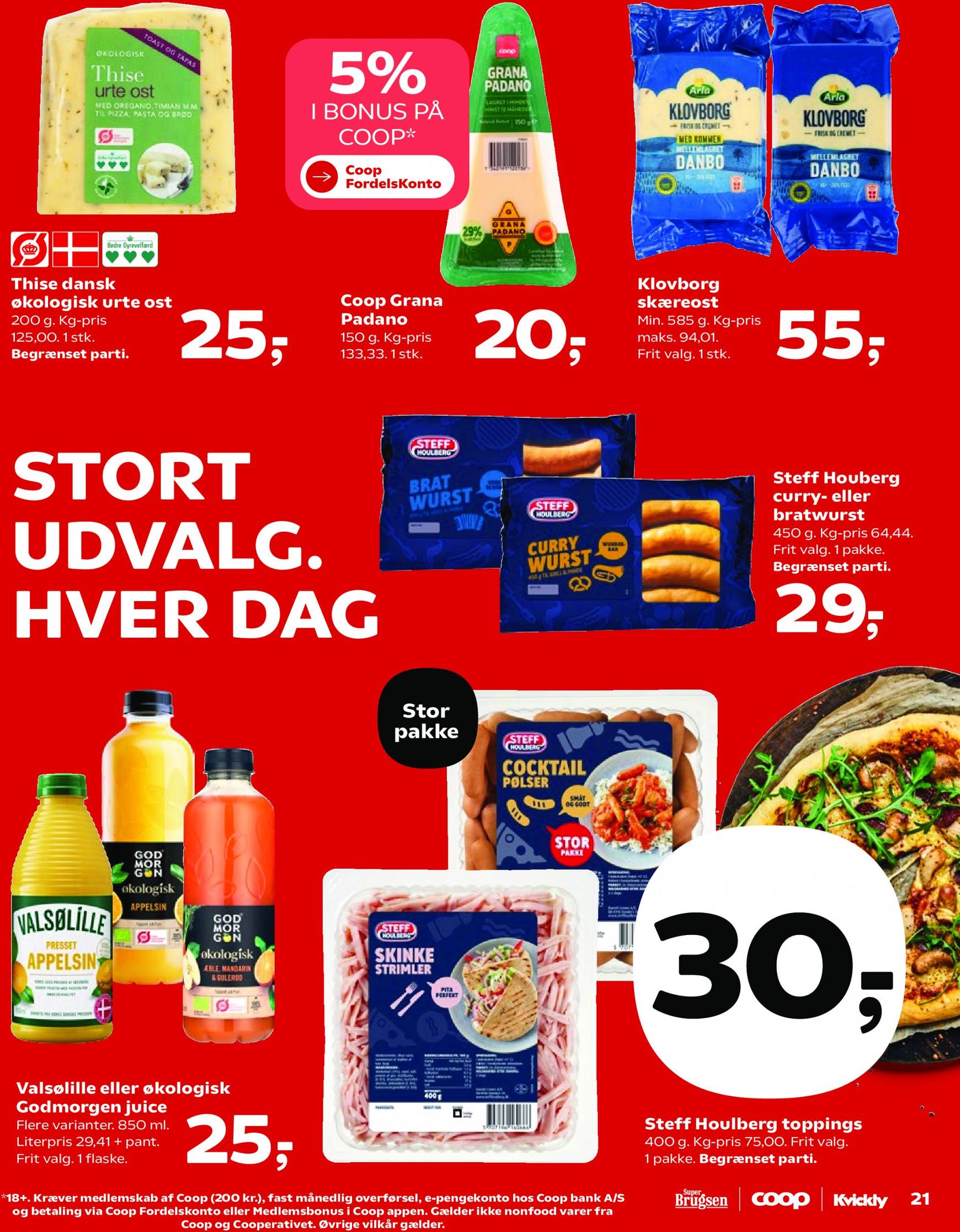 Nyeste Coop - Kvickly-tilbudsavis gyldig fra 20.09. - 26.09. 24