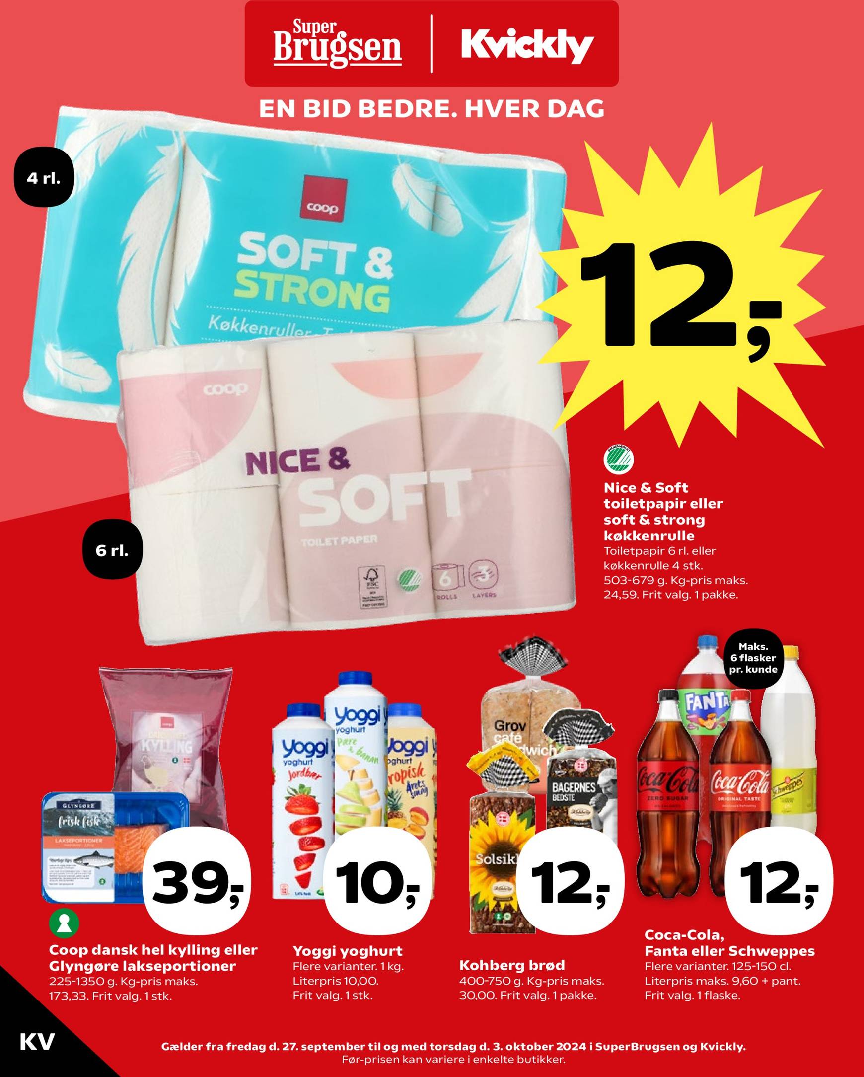 Nyeste Coop - Kvickly tilbudsavis gyldig fra 27.09. - 03.10.