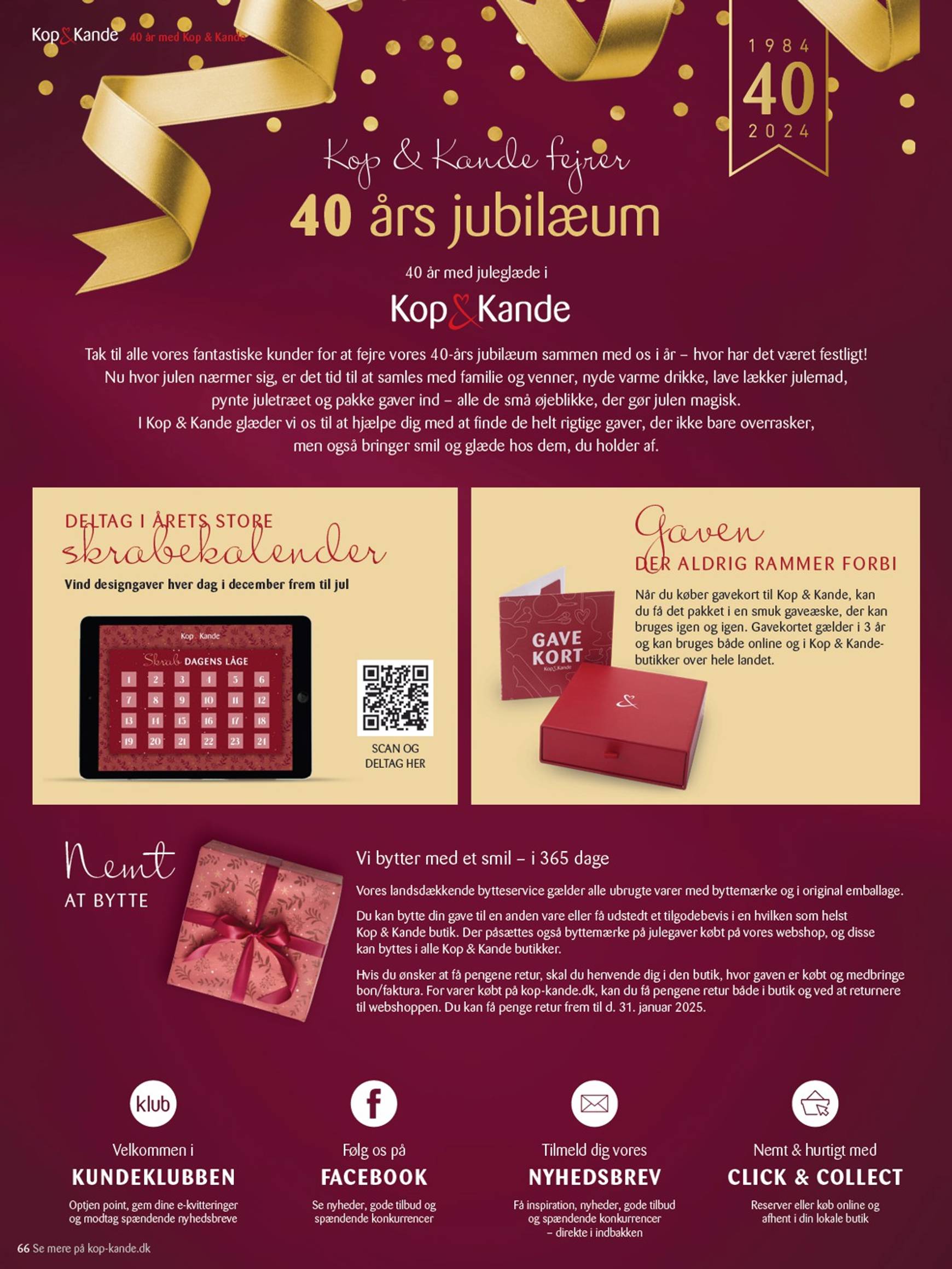 Kop&Kande - Julekatalog tilbudsavis gyldig fra 15.11. - 23.12. 68