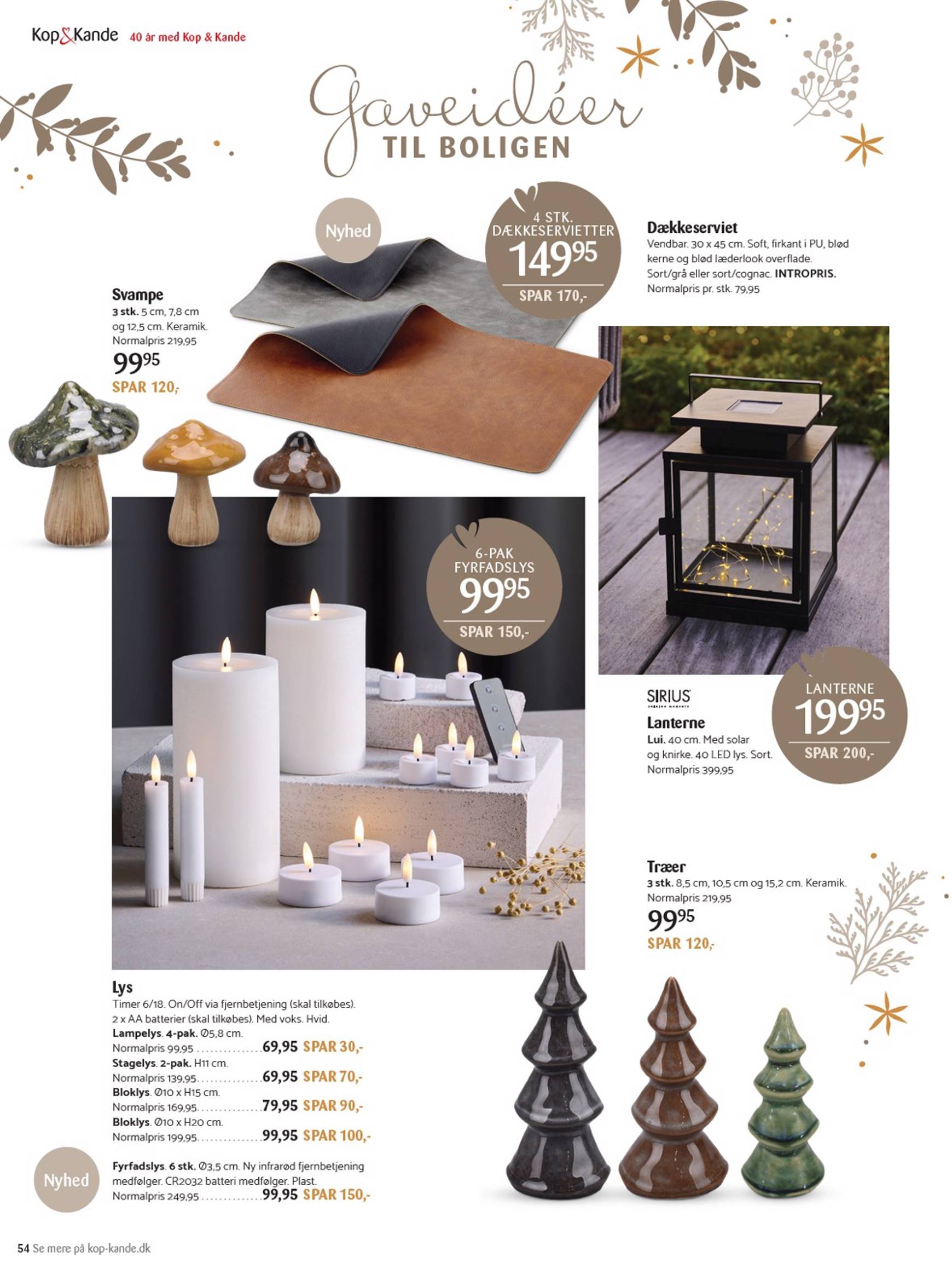 Kop&Kande - Julekatalog tilbudsavis gyldig fra 15.11. - 23.12. 56