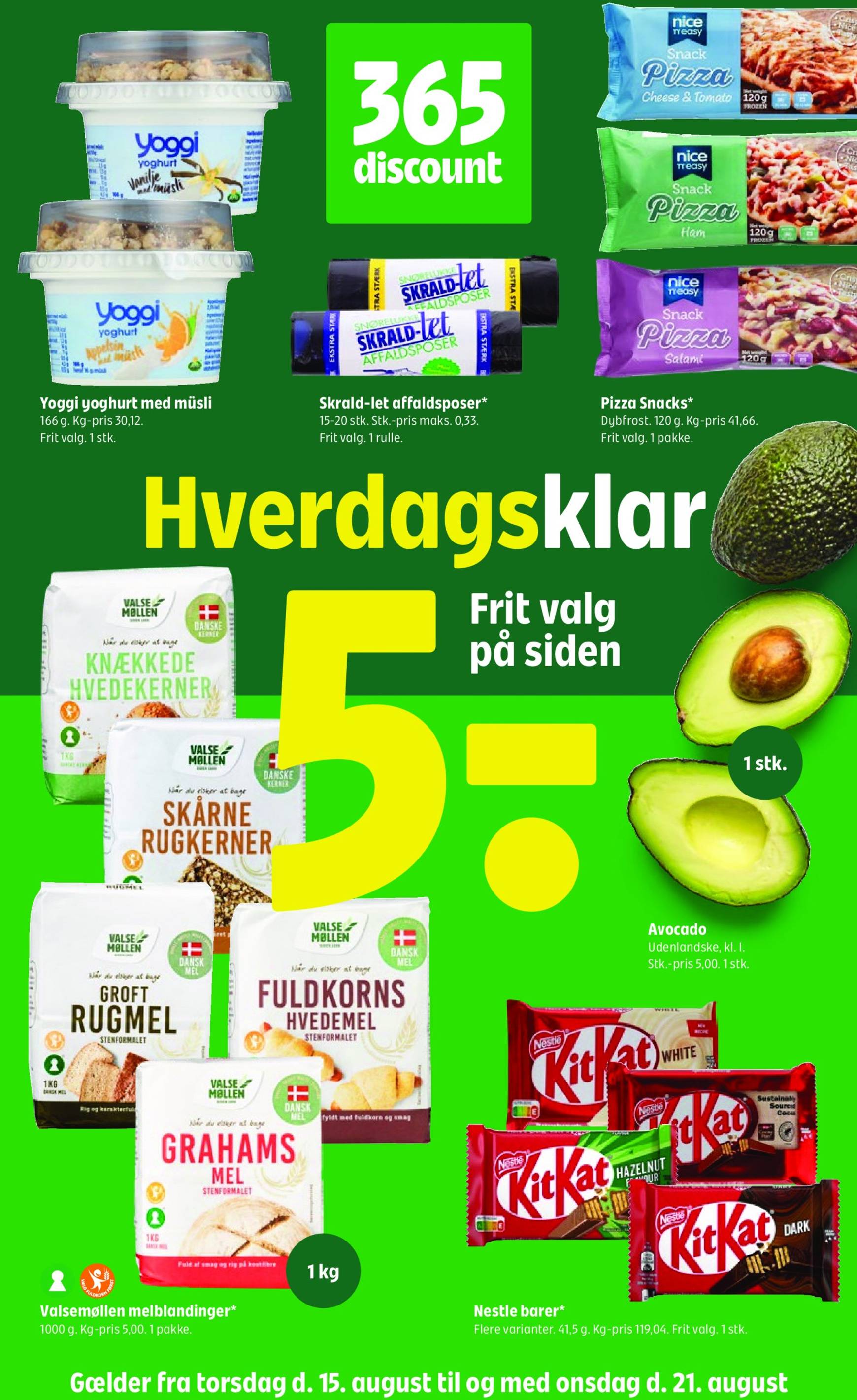 Coop - Fakta nuværende 15.08. tilbudsavis - 21.08.