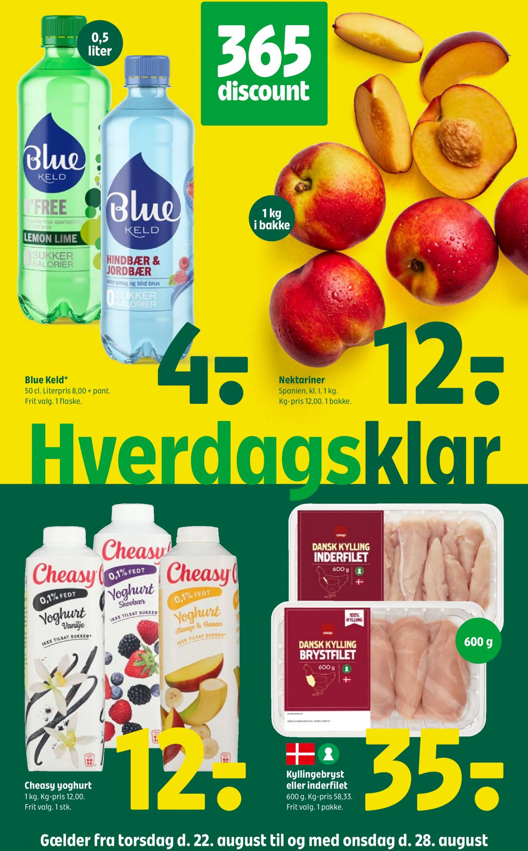 Nyeste Coop - Fakta-tilbudsavis gyldig fra 22.08. - 28.08.