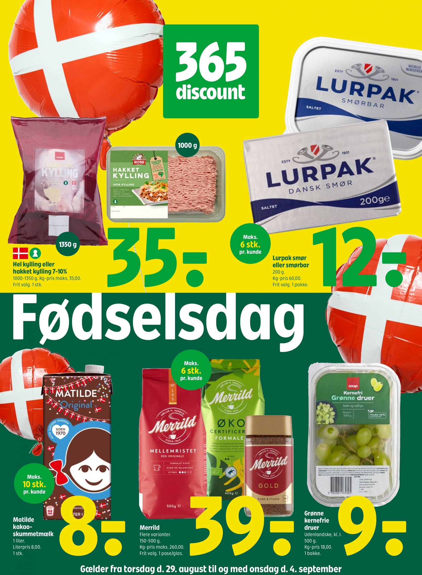 Nyeste Coop - Fakta-tilbudsavis gyldig fra 29.08. - 04.09.