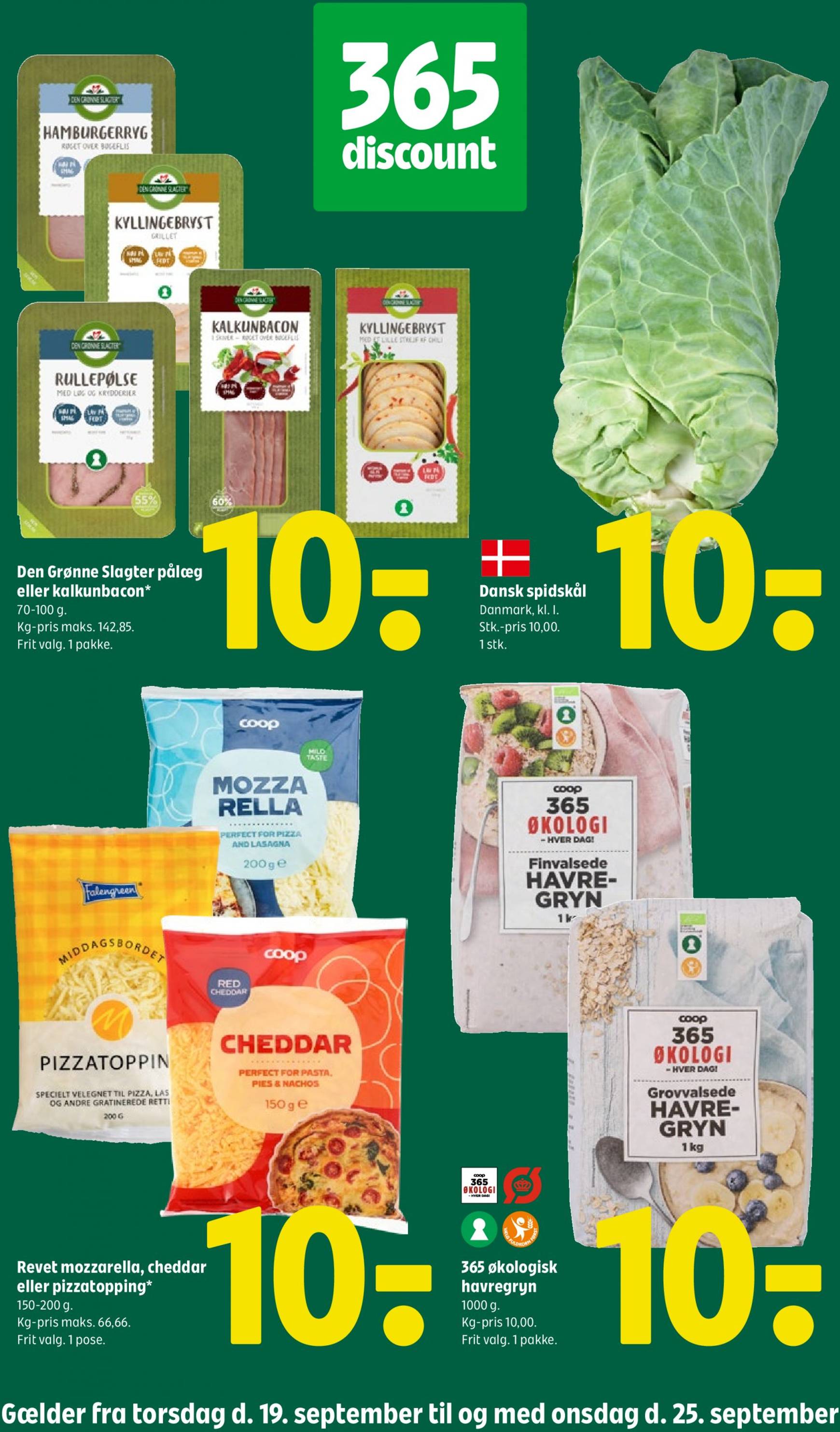 Nyeste Coop - Fakta-tilbudsavis gyldig fra 19.09. - 25.09.