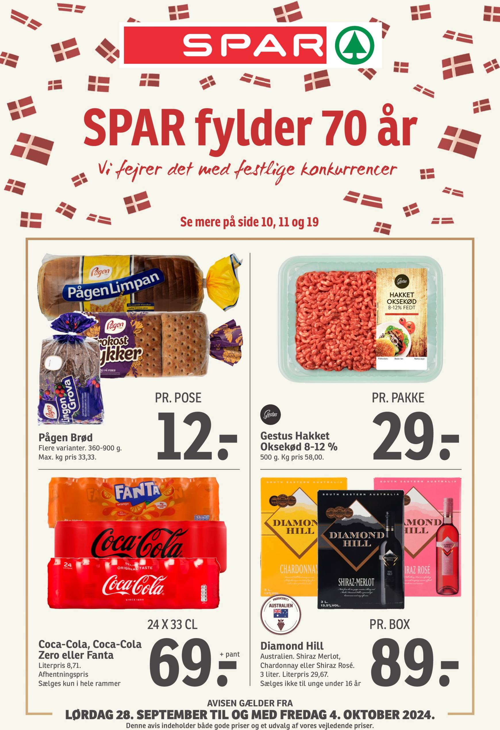 Nyeste Spar tilbudsavis gyldig fra 28.09. - 04.10.