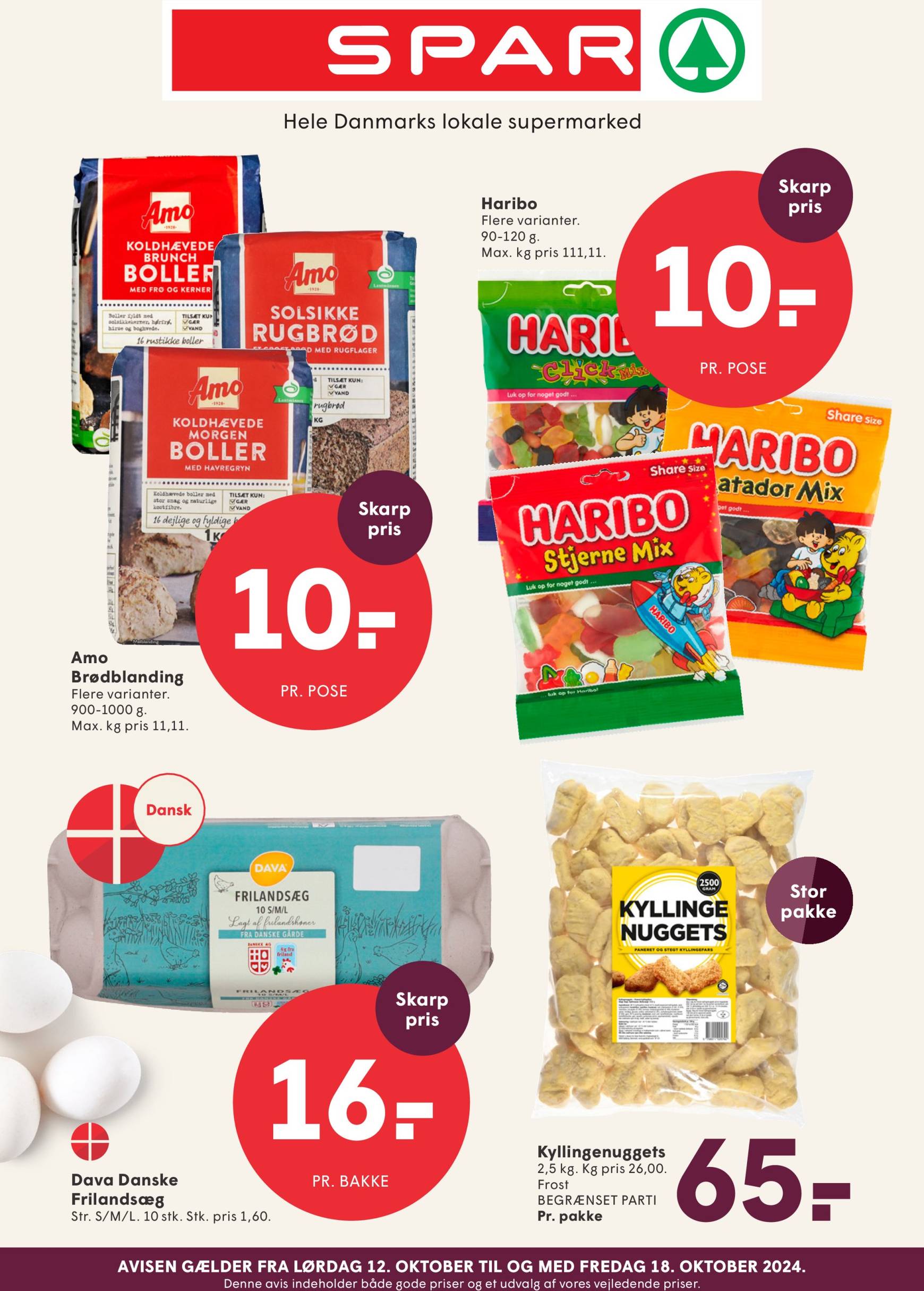 Spar tilbudsavis gyldig fra 12.10. - 18.10.