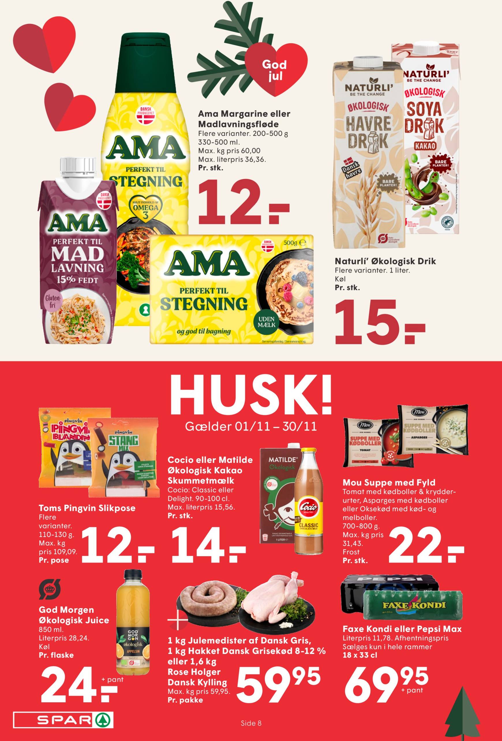 Spar tilbudsavis gyldig fra 09.11. - 15.11. 8