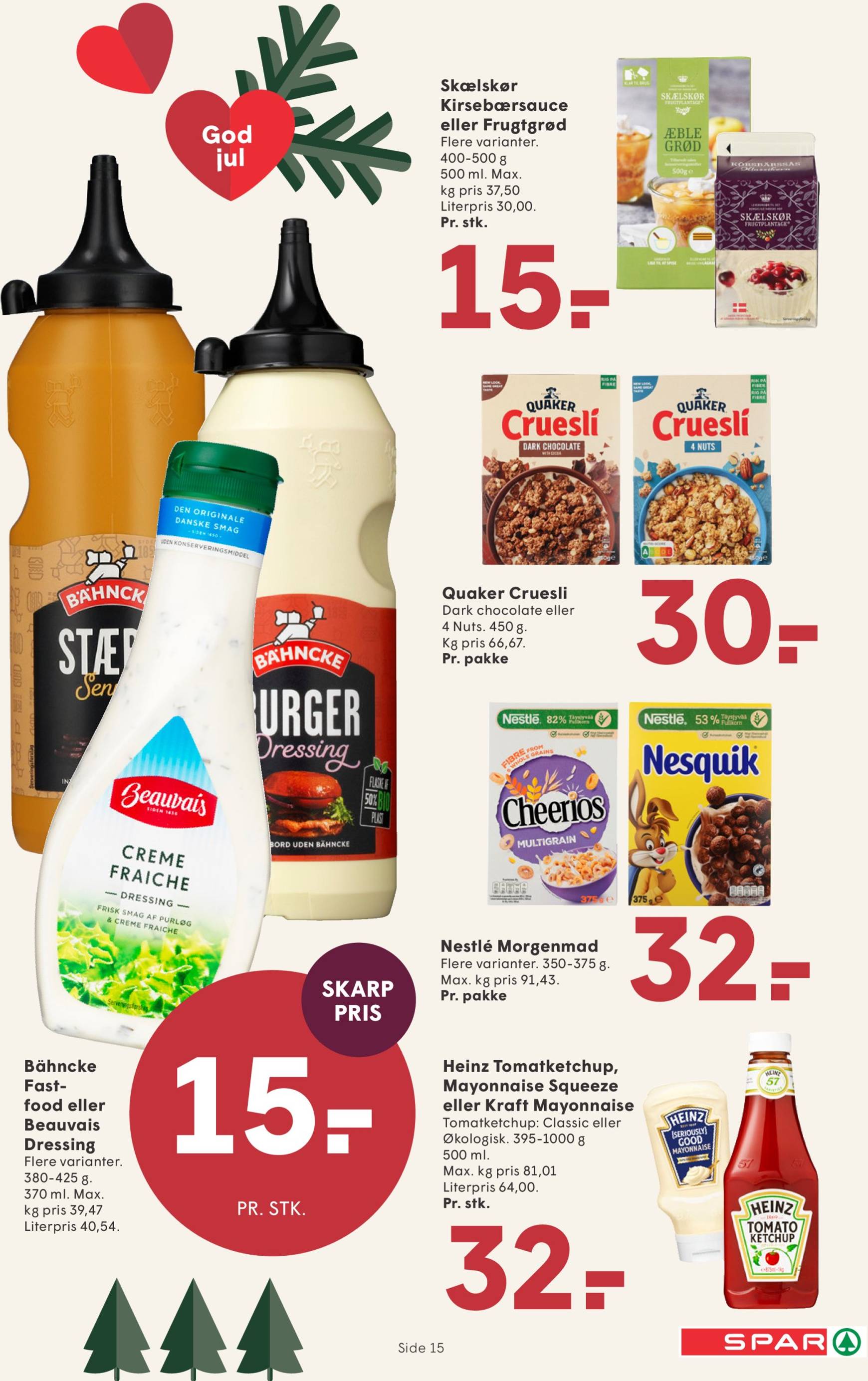 Spar tilbudsavis gyldig fra 09.11. - 15.11. 15