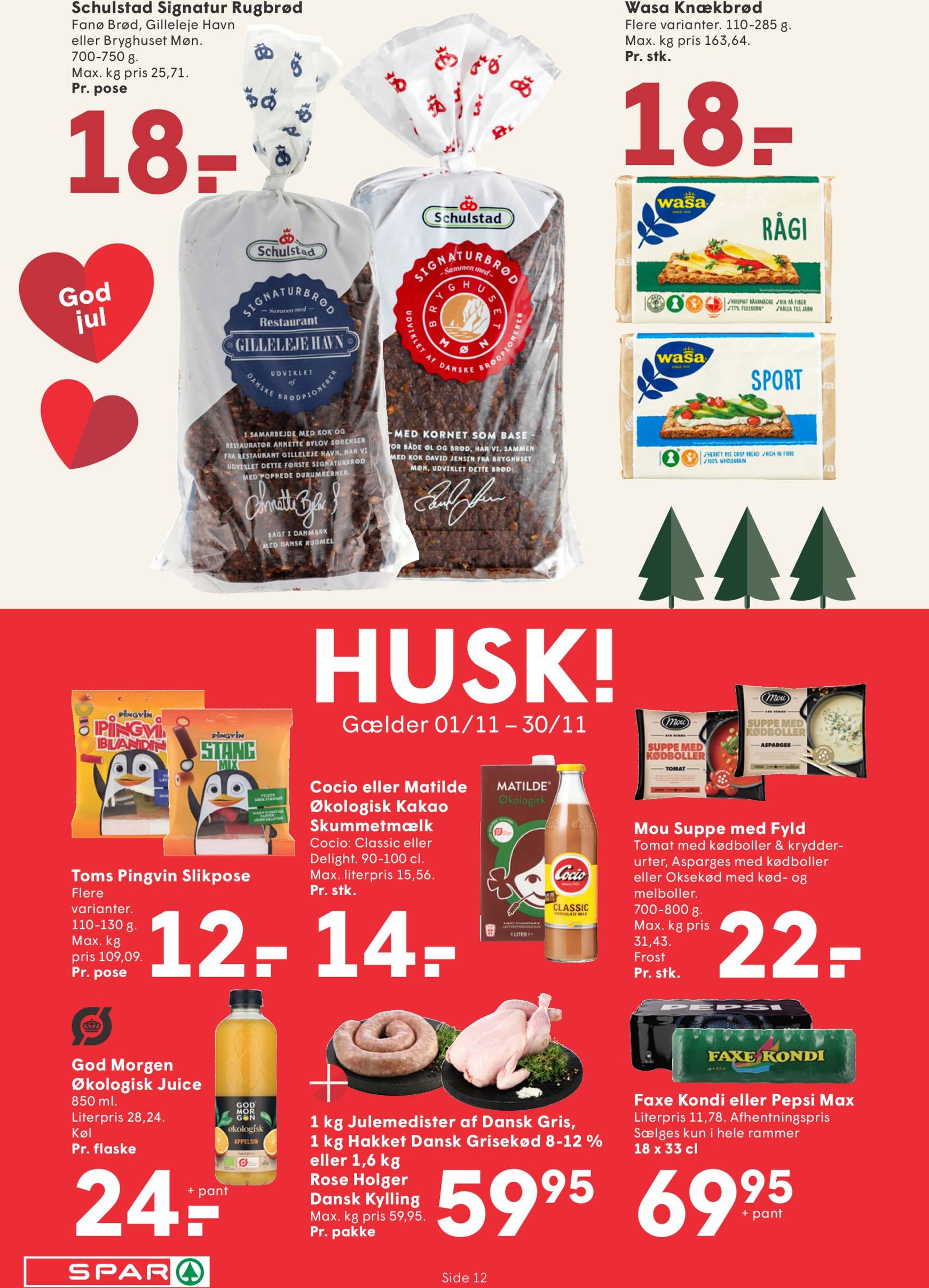 Spar tilbudsavis gyldig fra 16.11. - 22.11. 12