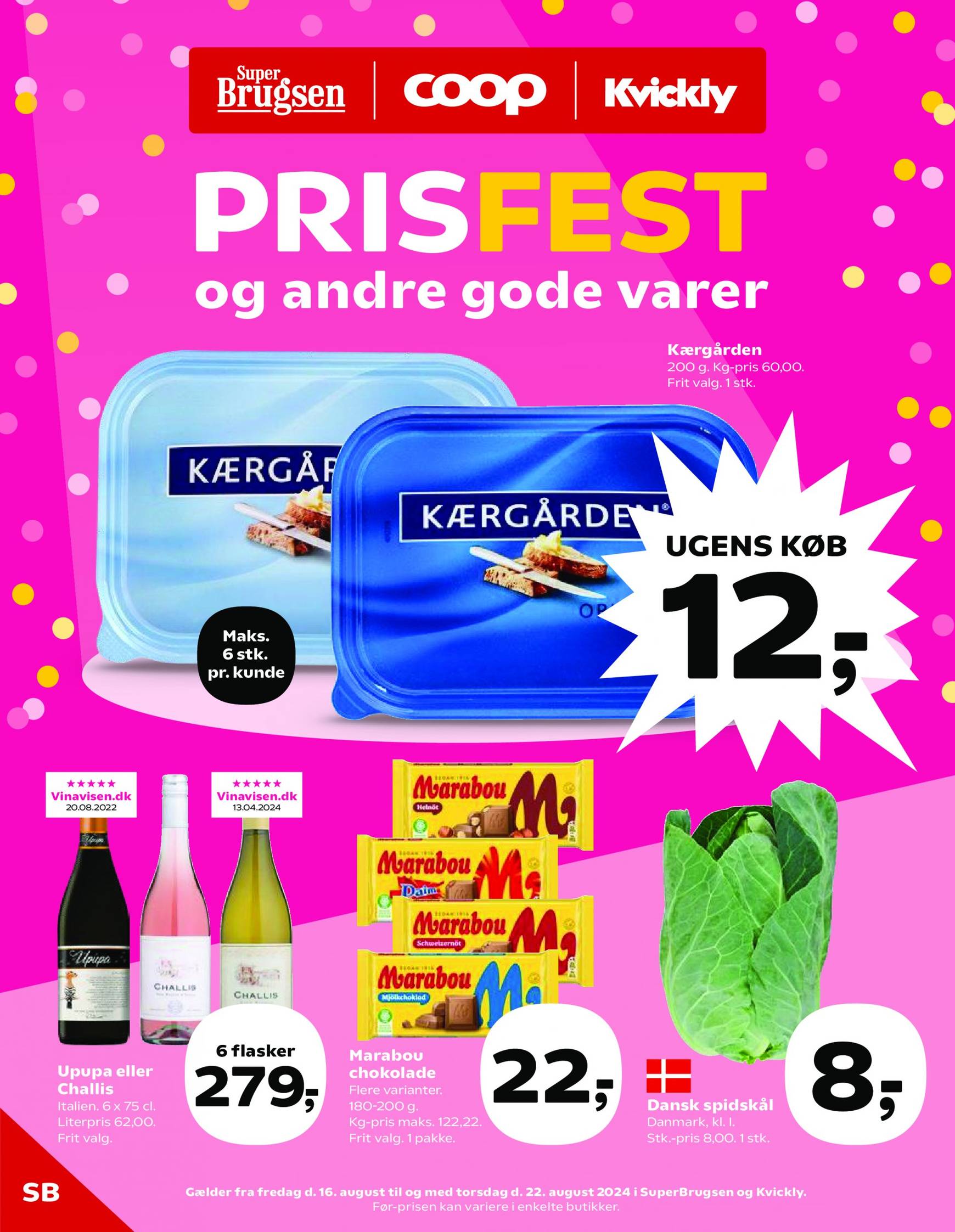 Nyeste COOP - Super Brugsen-tilbudsavis gyldig fra 16.08. - 22.08.