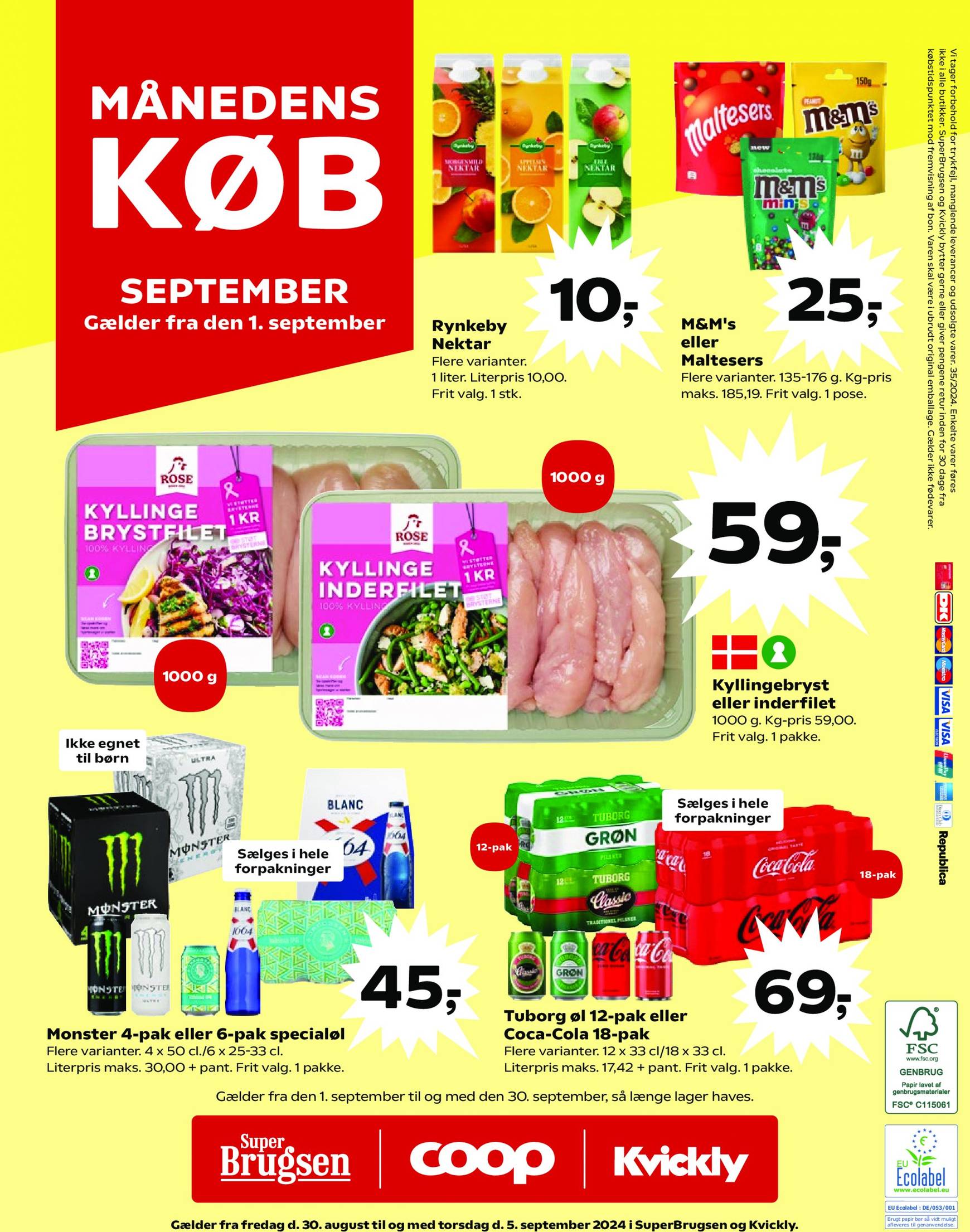 Nyeste COOP - Super Brugsen-tilbudsavis gyldig fra 30.08. - 05.09. 40