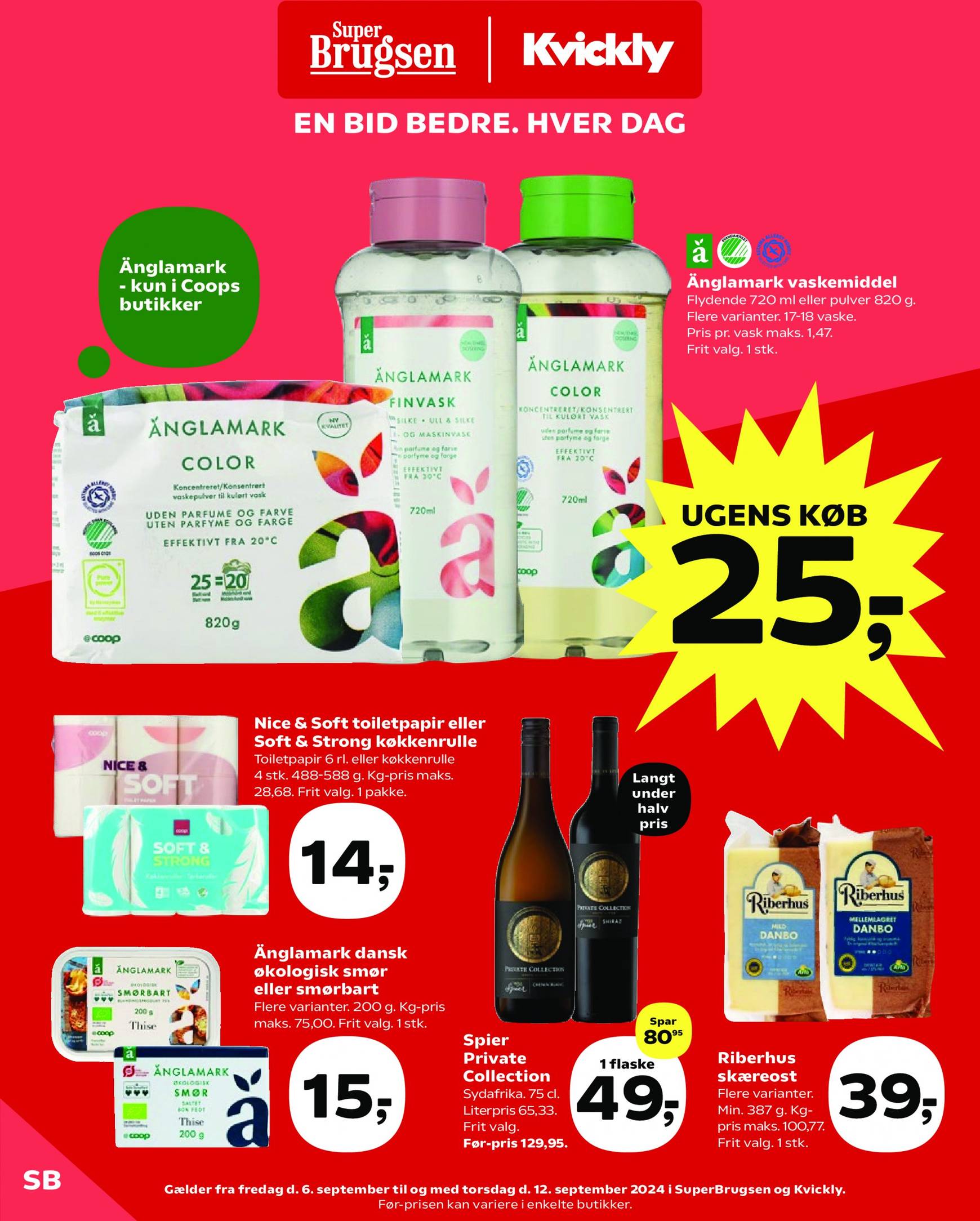 Nyeste COOP - Super Brugsen-tilbudsavis gyldig fra 06.09. - 12.09.