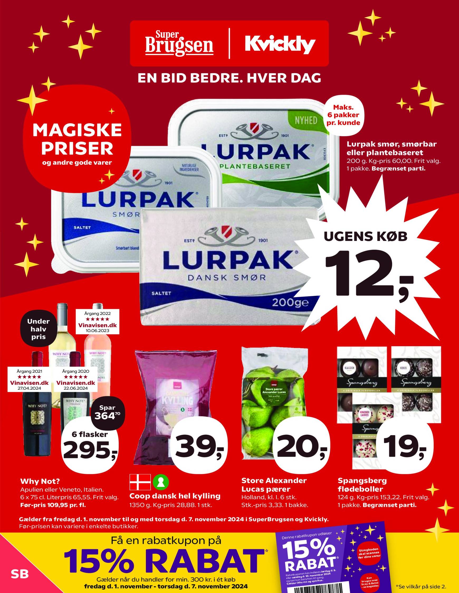 COOP - Super Brugsen tilbudsavis gyldig fra 01.11. - 07.11.