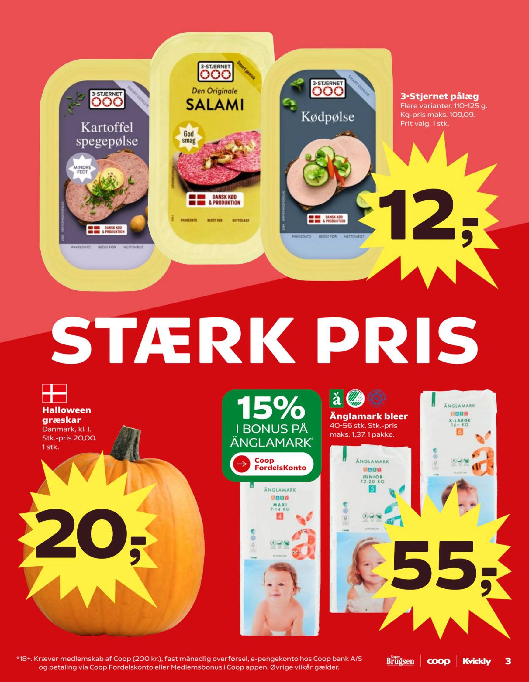 COOP - Super Brugsen tilbudsavis gyldig fra 18.10. - 24.10. 3