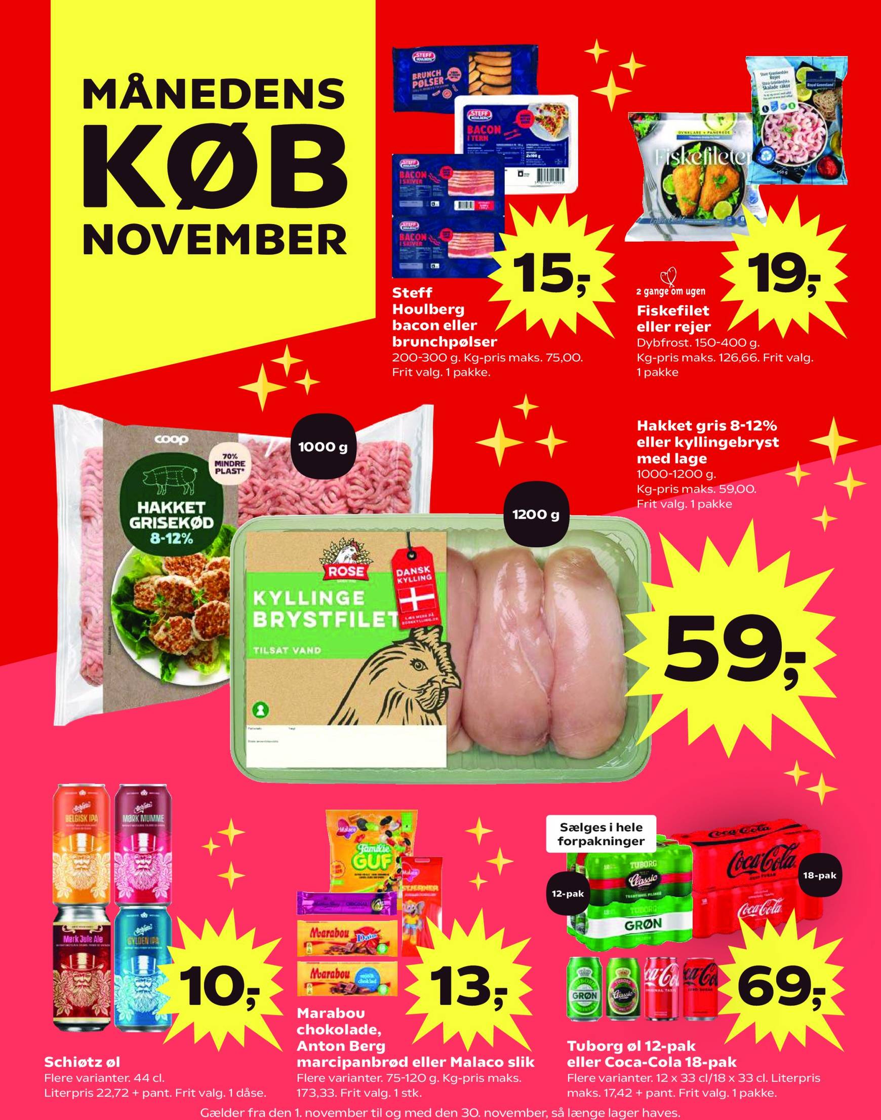 COOP - Super Brugsen tilbudsavis gyldig fra 15.11. - 21.11. 23