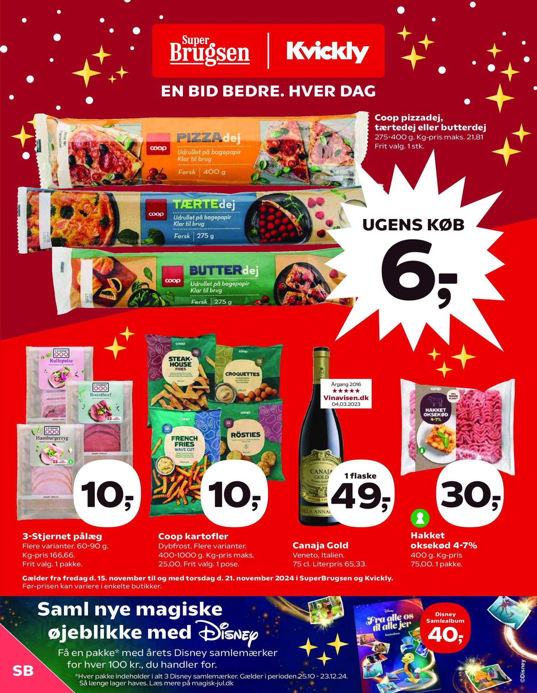 COOP - Super Brugsen tilbudsavis gyldig fra 15.11. - 21.11.