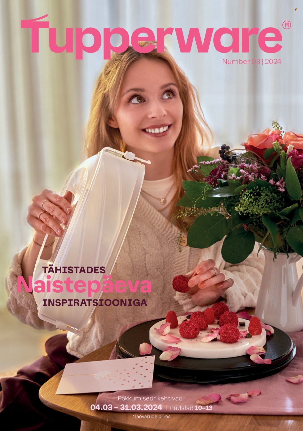 Tupperware kliendileht - TÄHISTADES Naistepäeva INSPIRATSIOONIGA