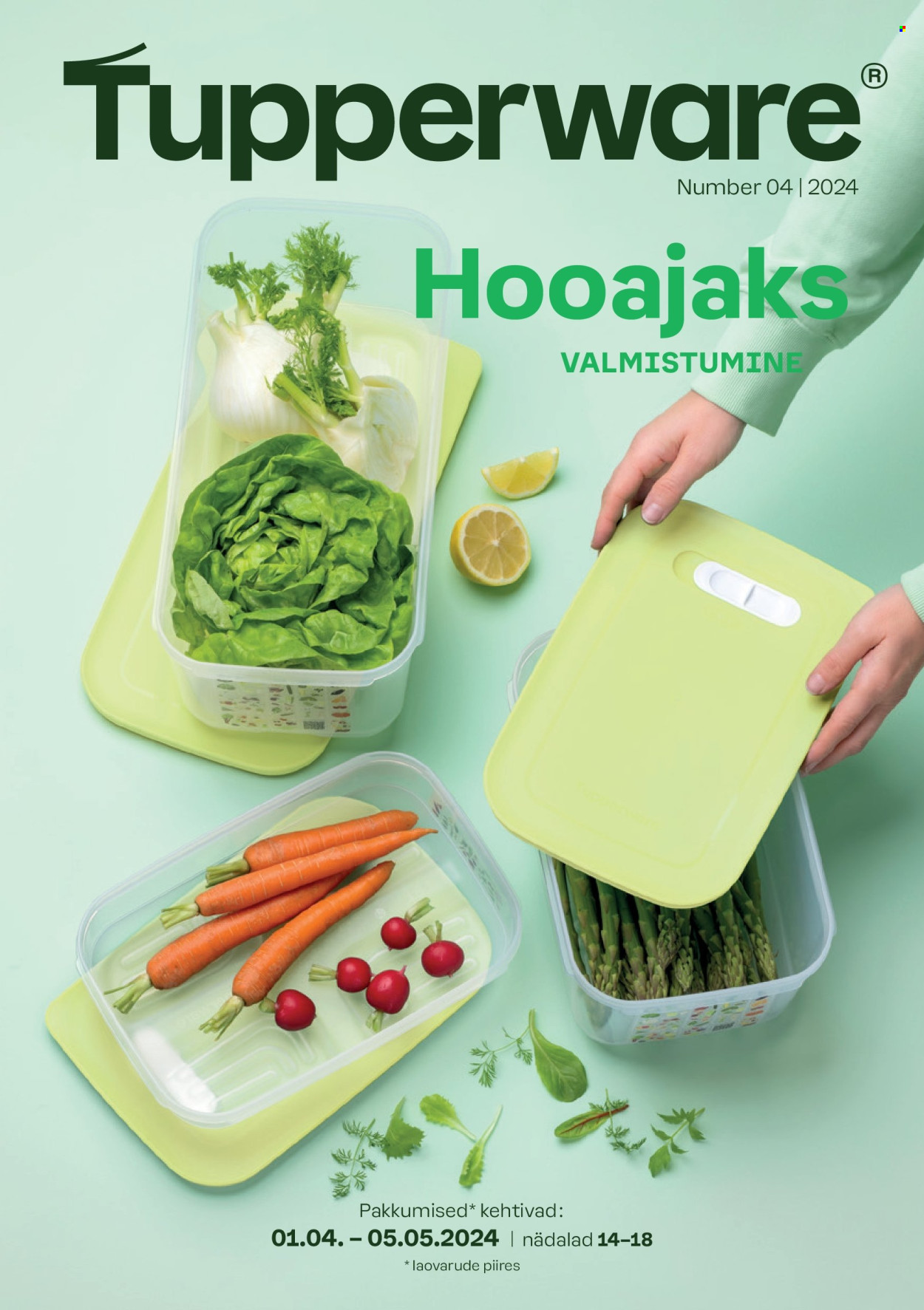 Tupperware kliendileht - April 2024 Brochure